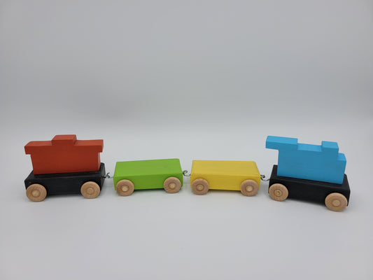 Handmade Wooden Toy Train