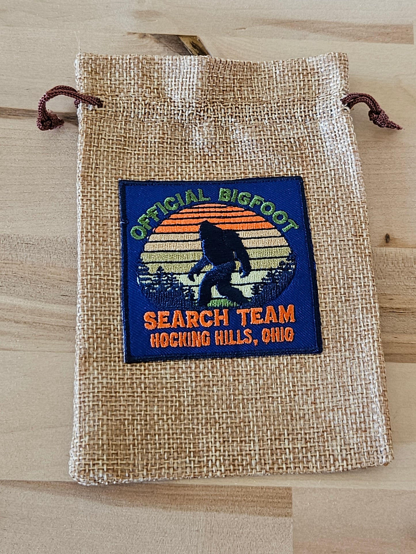 Hocking Hills Small Burlap Gift Bags