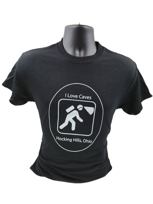 I Love Caves Hocking Hills Tee Shirt