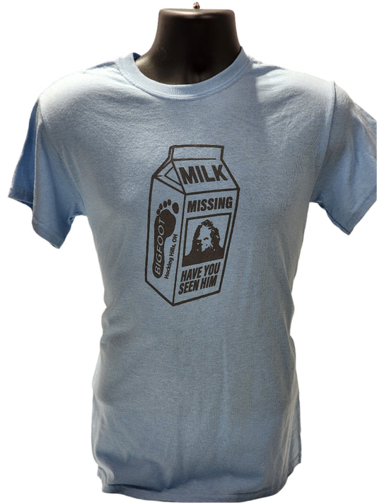 Bigfoot Milk Carton Missing T-Shirt