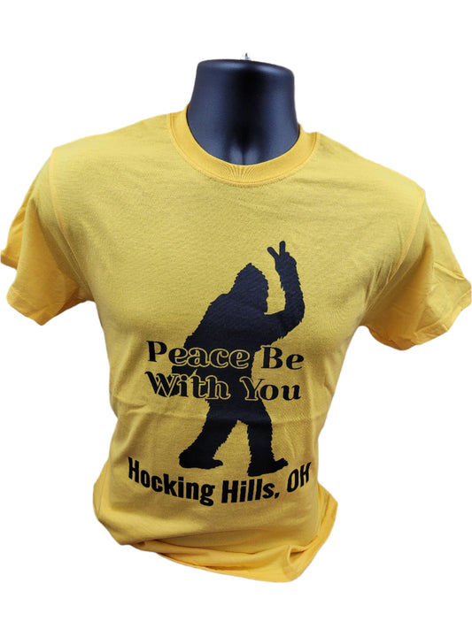 Peace Be With You Hocking Hills Tee