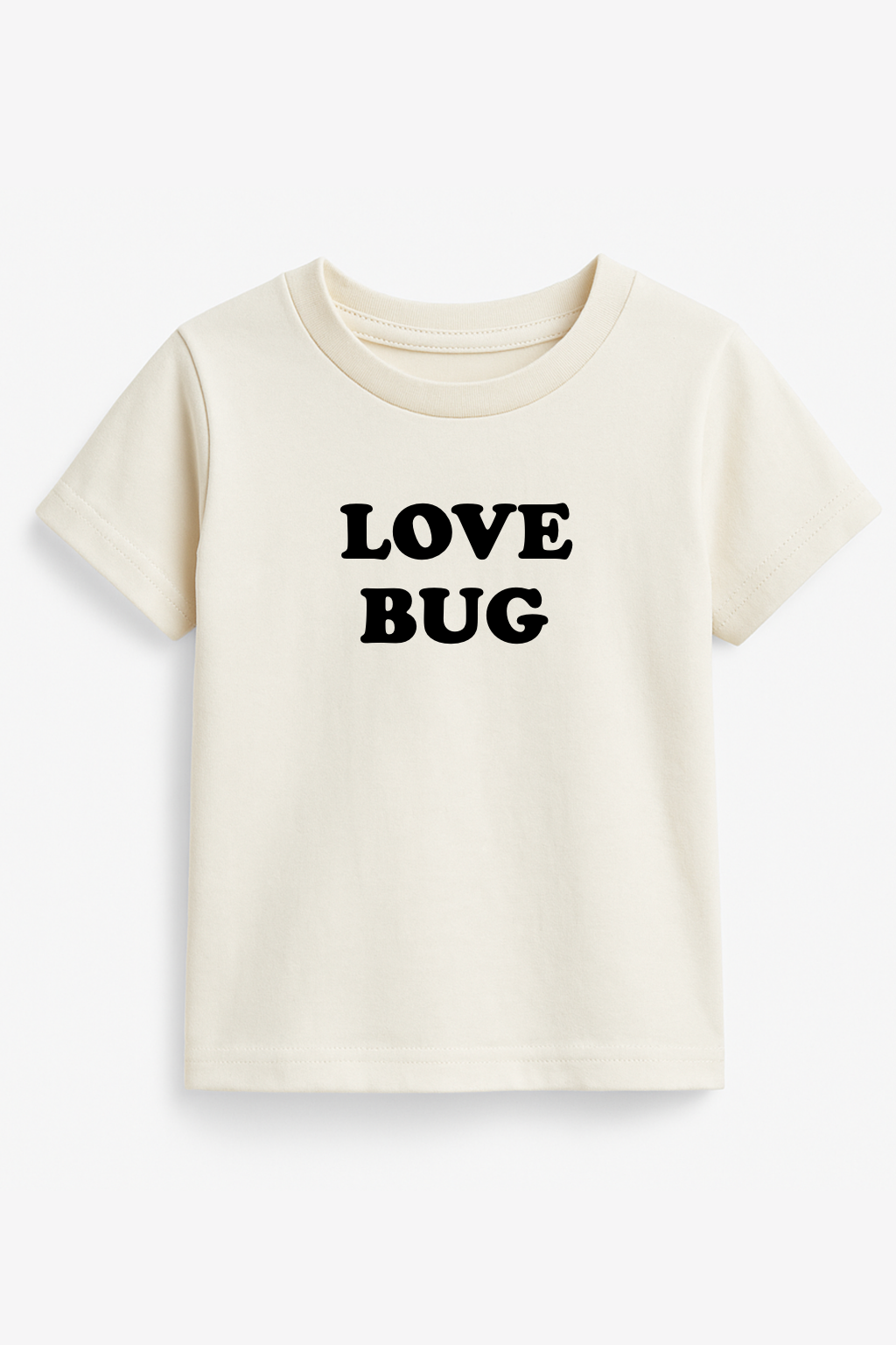 Love Bug Organic Kids Graphic T-Shirt Short Sleeve
