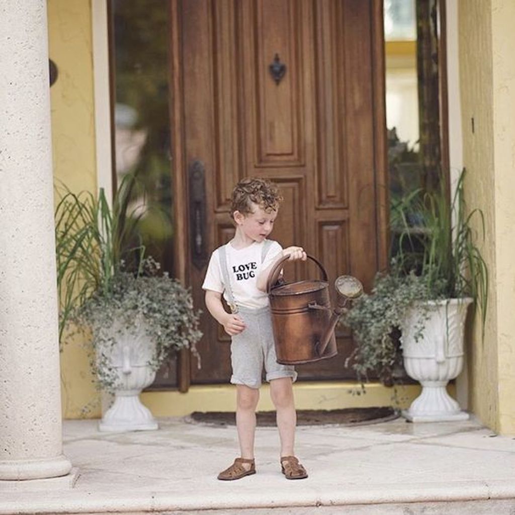 Love Bug Organic Kids Graphic T-Shirt Short Sleeve