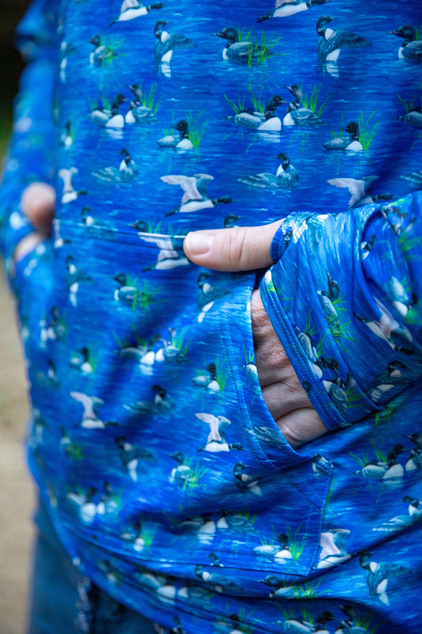 Loon Zip Sun hoodie