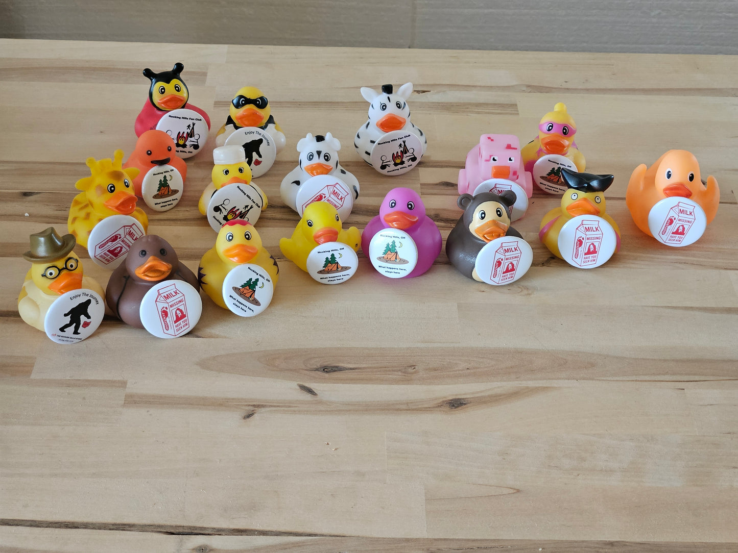 Hocking Hills Pinned Jeep Duck