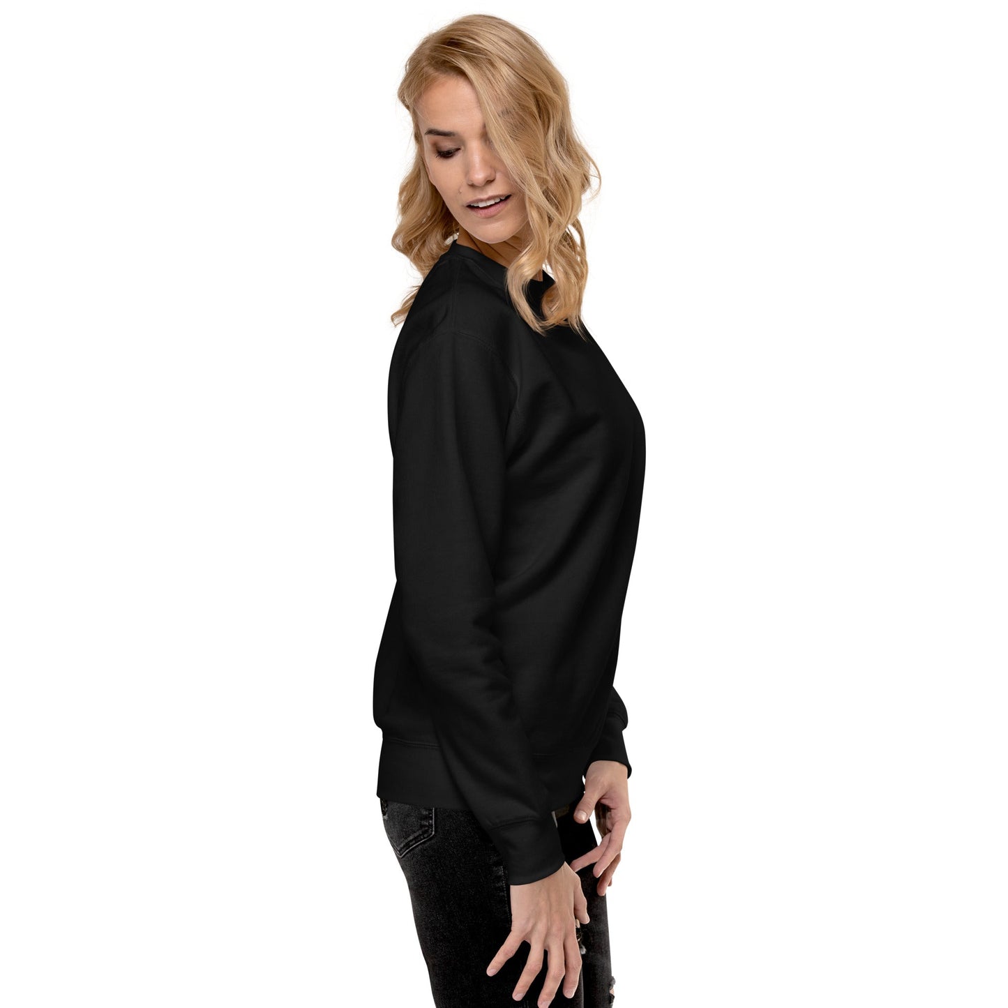 Mama. Embroidered | Premium Adult Sweatshirt