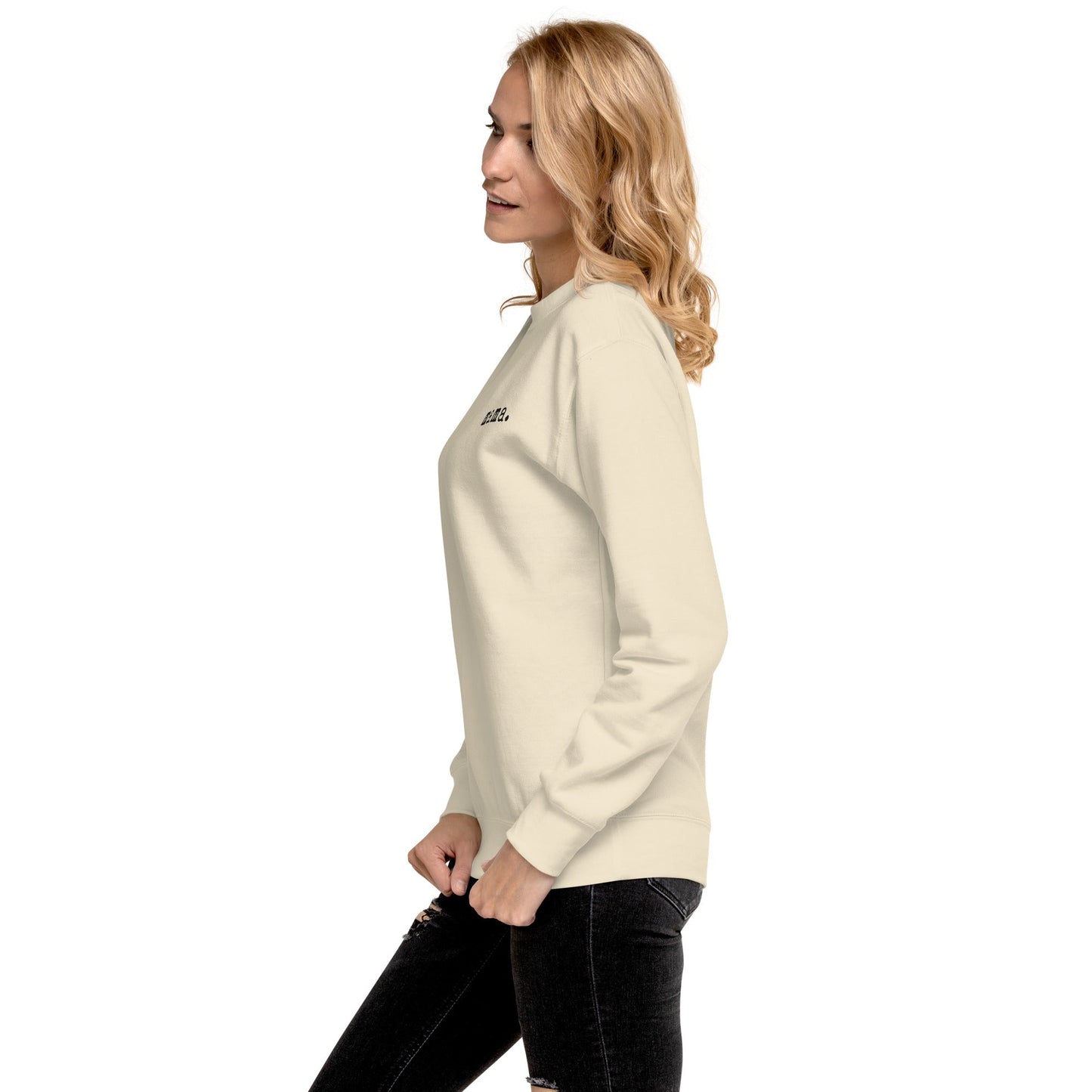 Mama. Embroidered | Premium Adult Sweatshirt