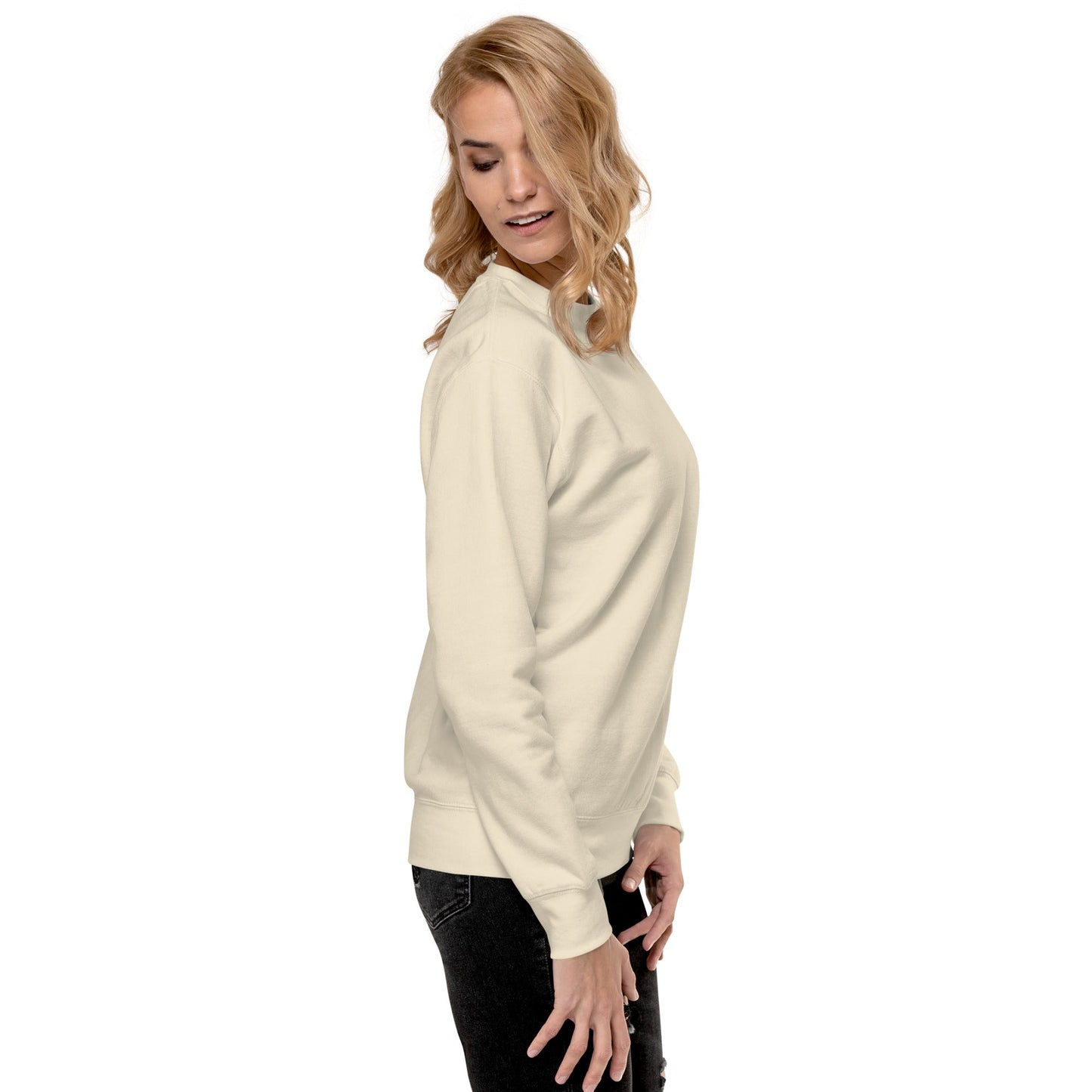 Mama. Embroidered | Premium Adult Sweatshirt