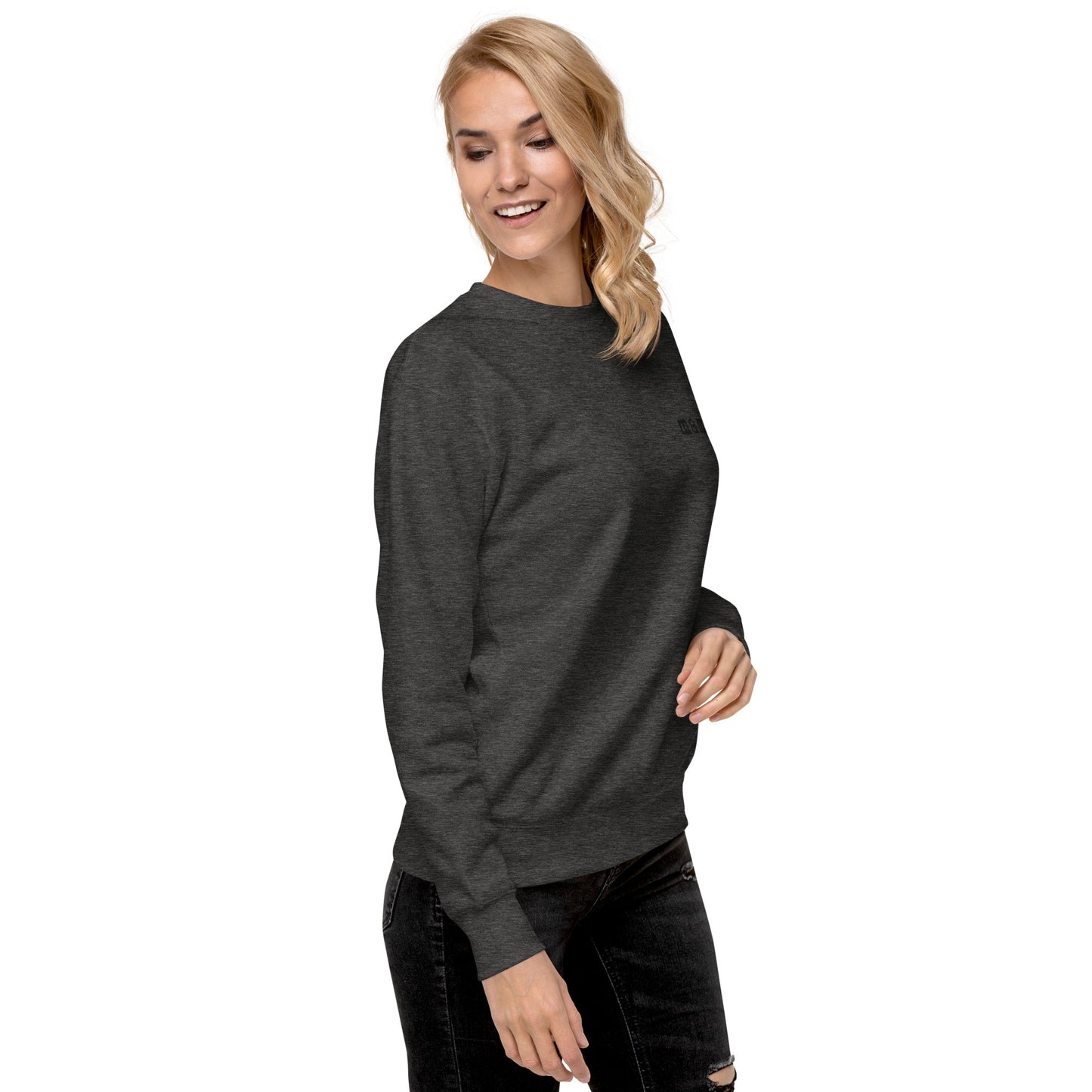 Mama. Embroidered | Premium Adult Sweatshirt