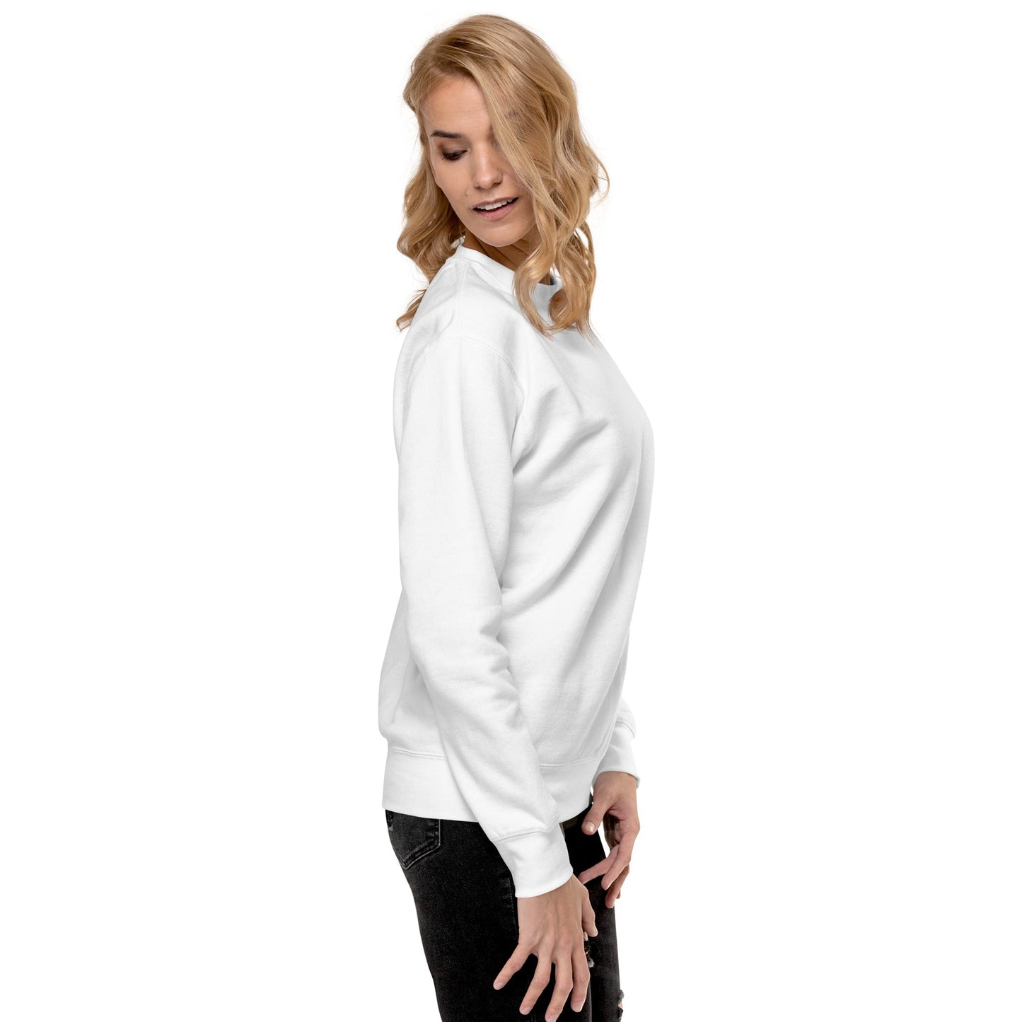 Mama. Embroidered | Premium Adult Sweatshirt