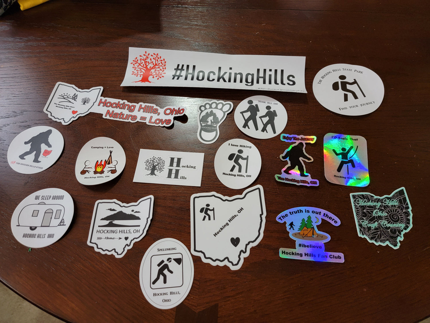 Hocking Hills Bumper Stickers