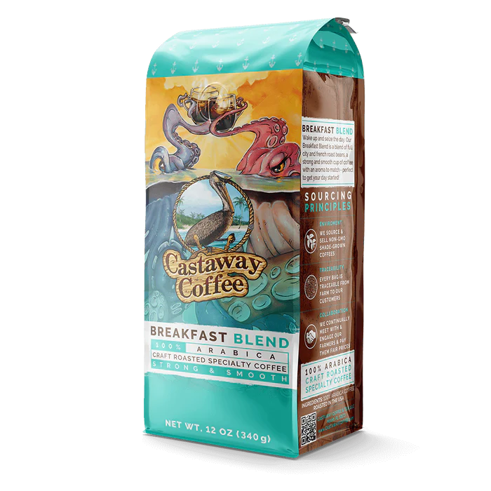 Light-Medium Starter Pack (Monsoon Malabar, Breakfast Blend, Bourbon Infused; 12OZ)