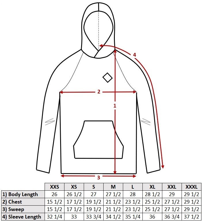 Loon Zip Sun hoodie