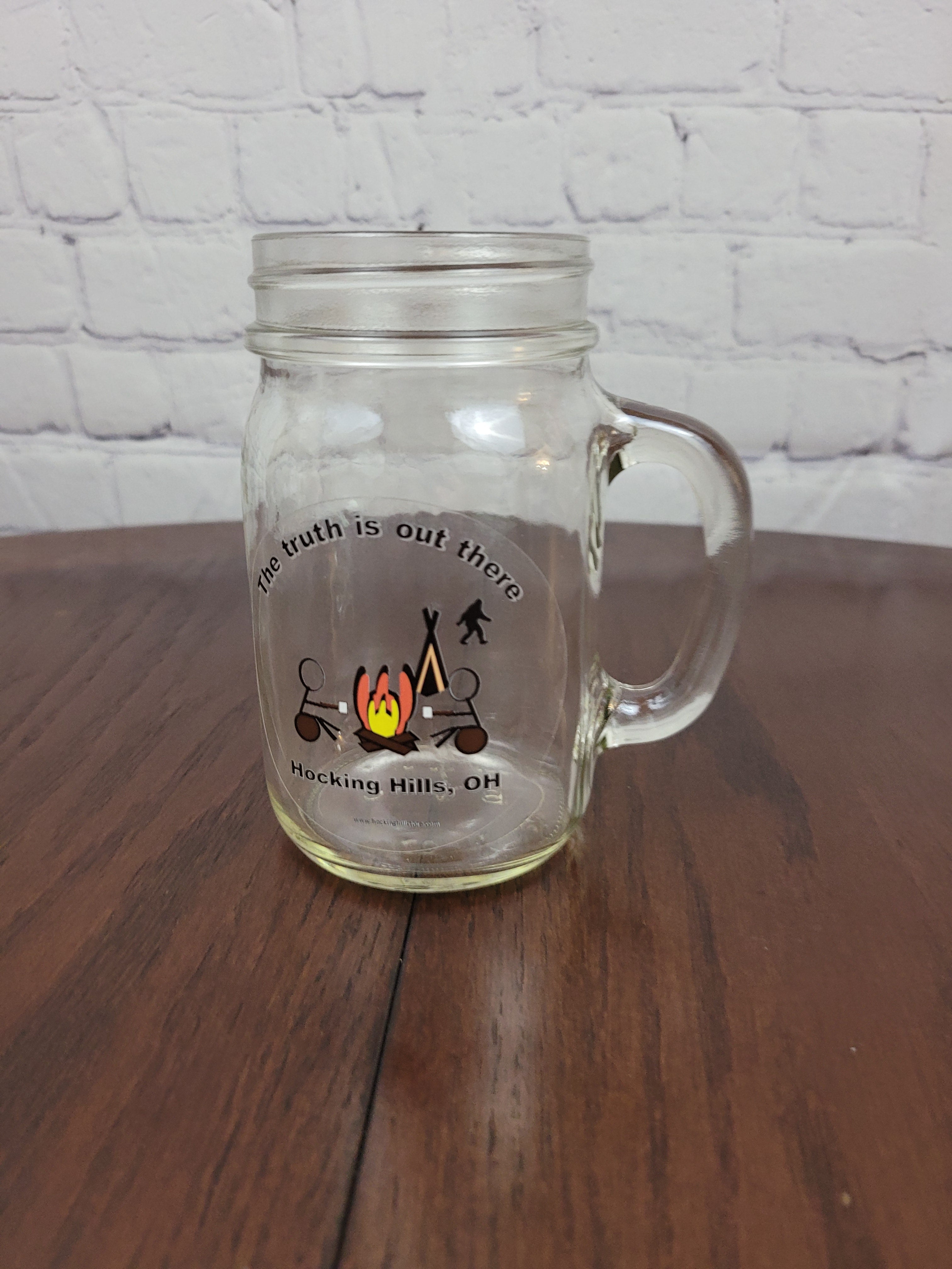 Hocking Hills Fan Club Mason Jar