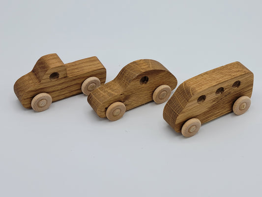 Handmade Wooden Cars