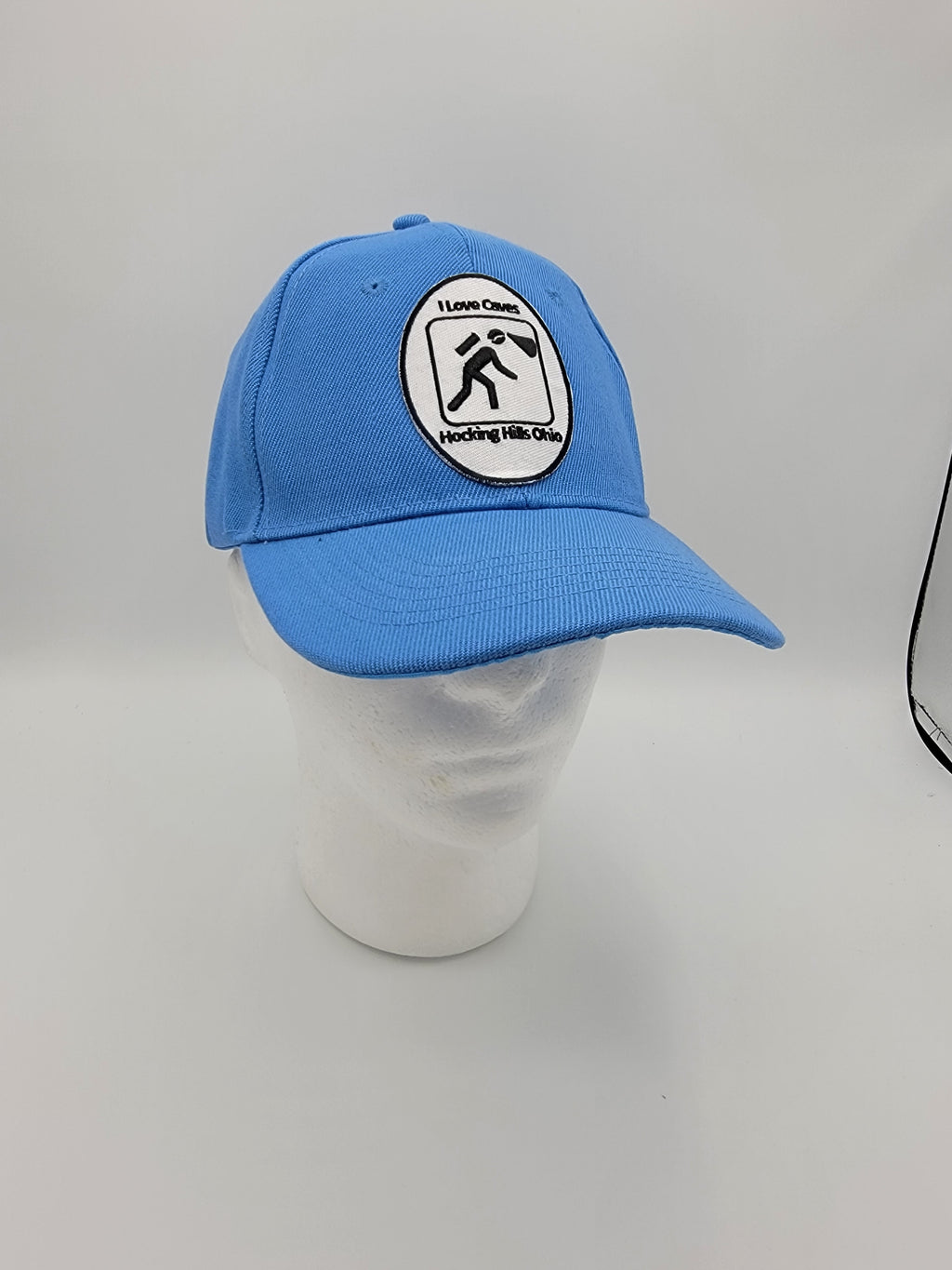 Custom Blue Hocking Hills Patch Hat