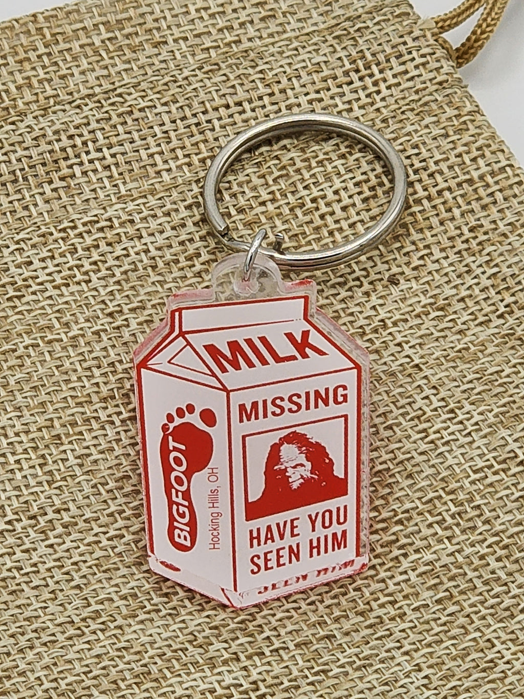 Missing Bigfoot Pendant