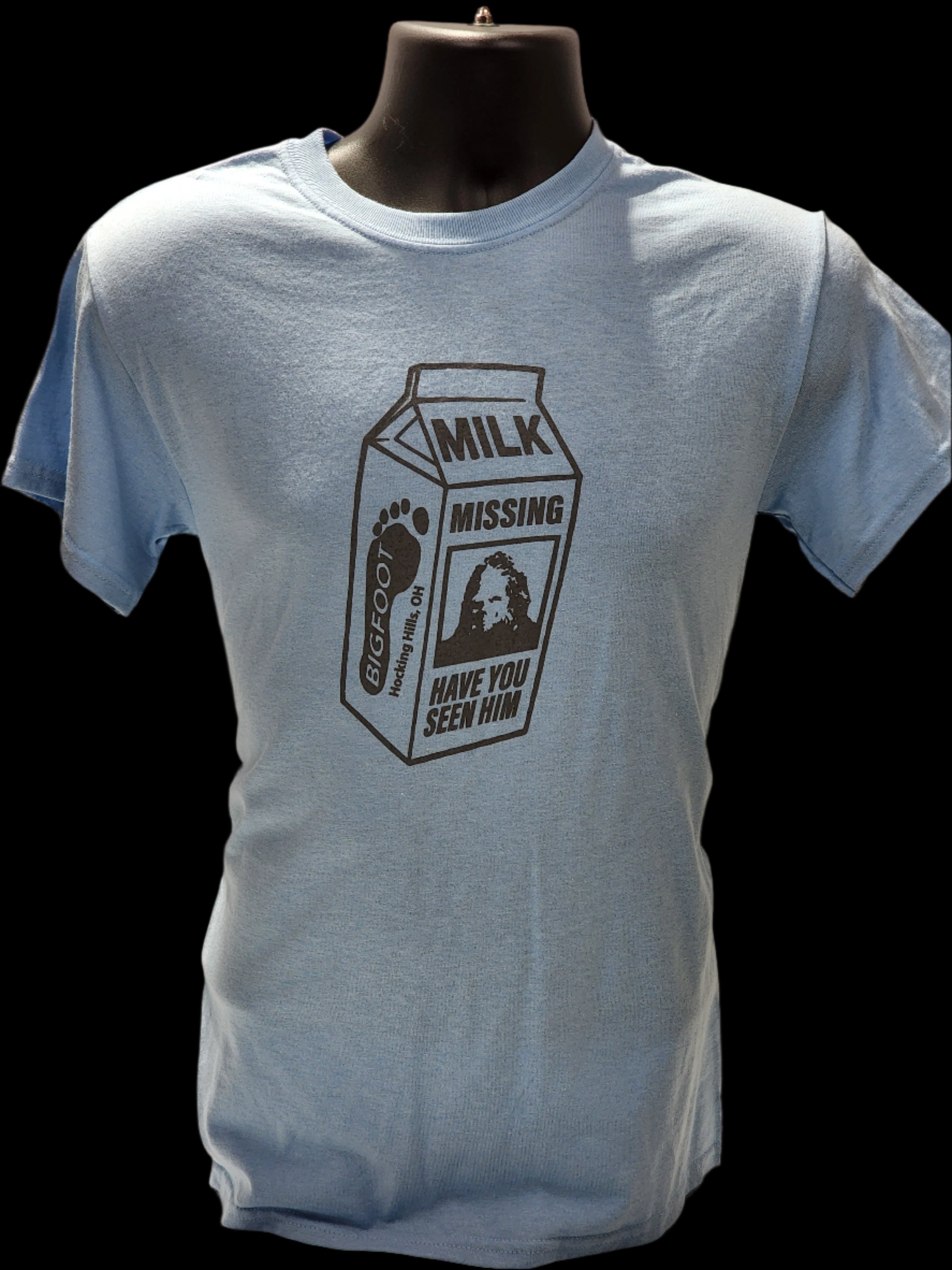 Bigfoot Milk Carton Missing T-Shirt