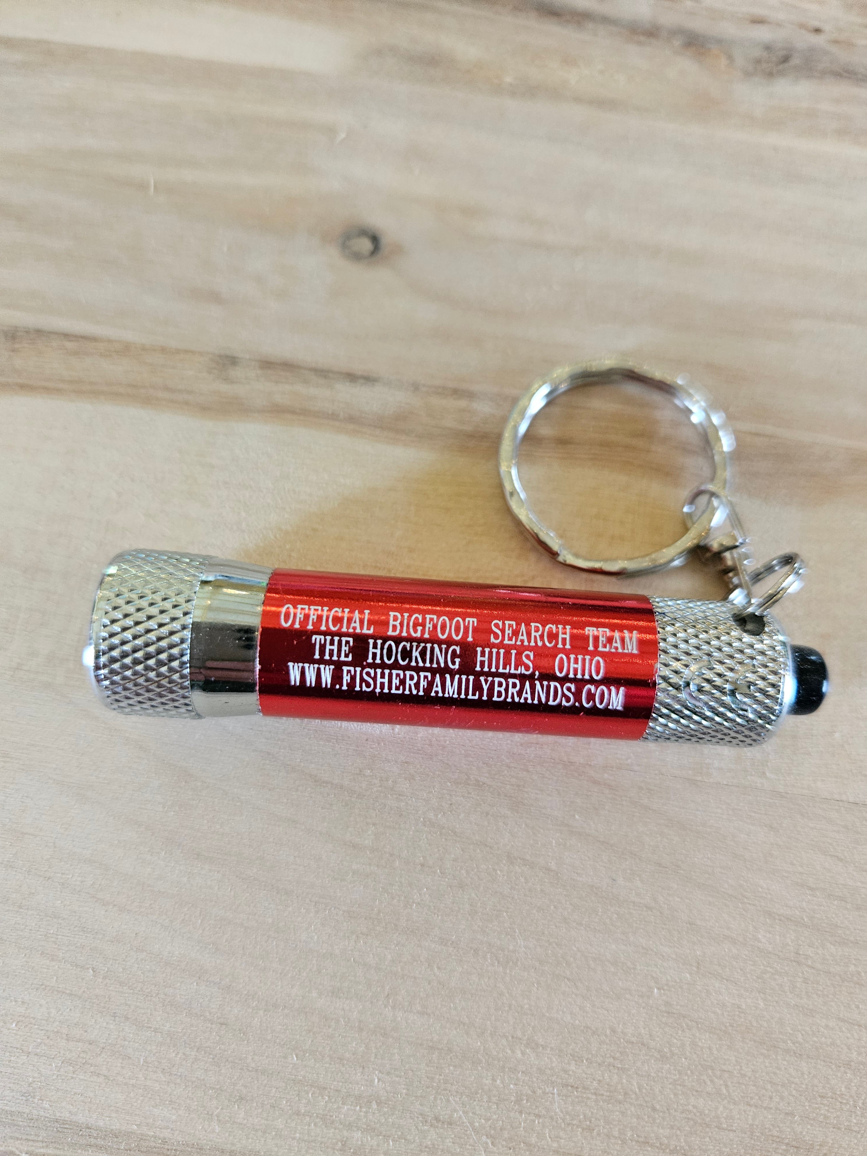 Bigfoot Search Team Flashlight - Keychain