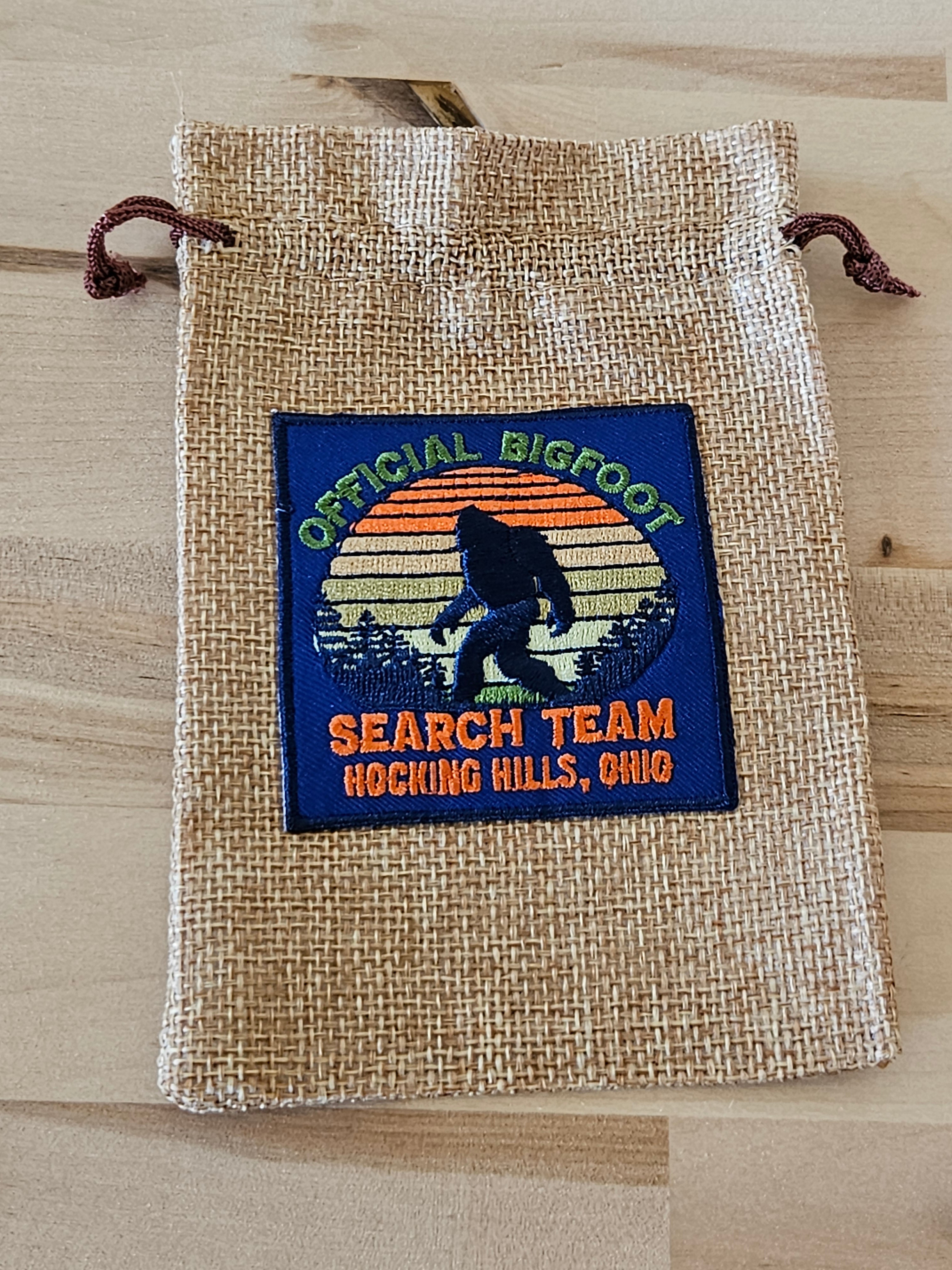 Hocking Hills Small Burlap Gift Bags