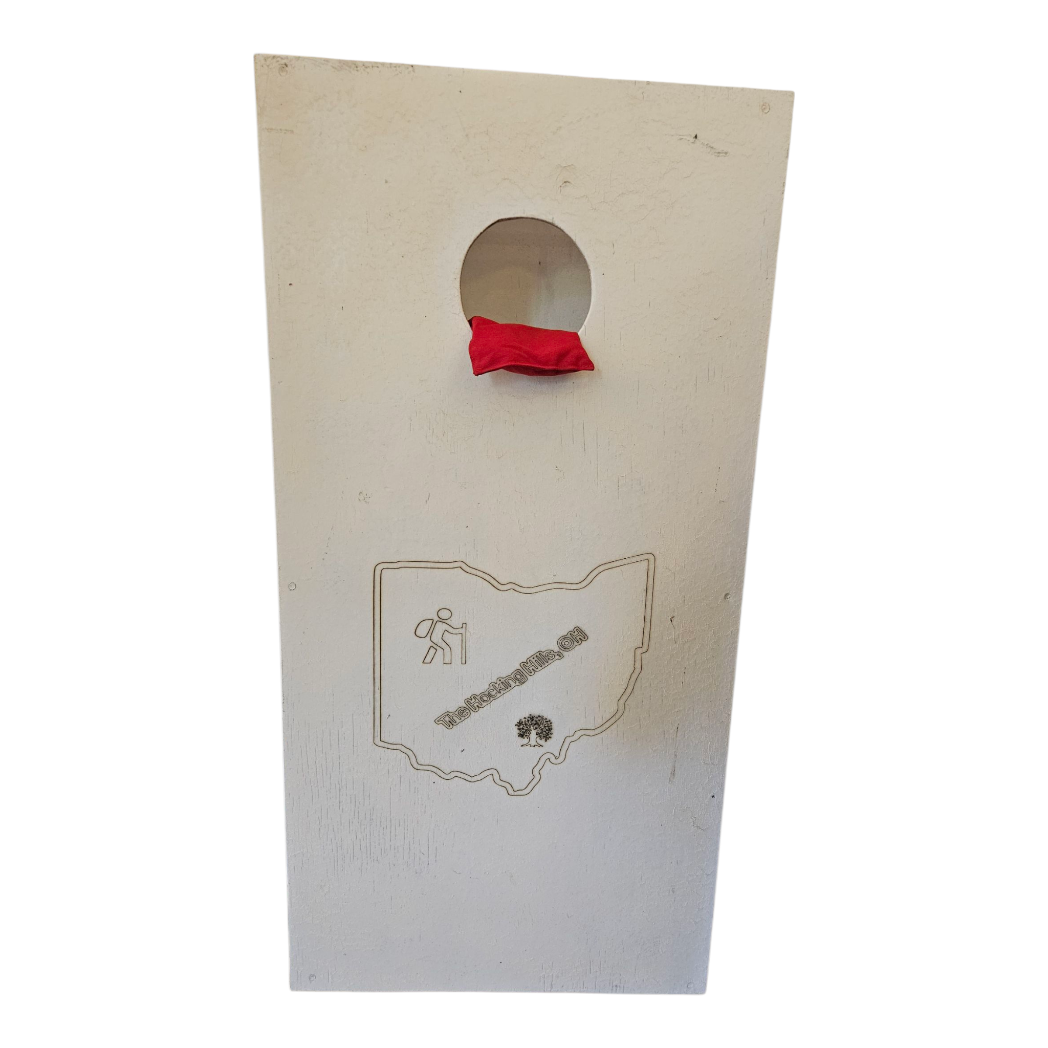Hocking Hills Ohio Corn Hole Board Set with Bags