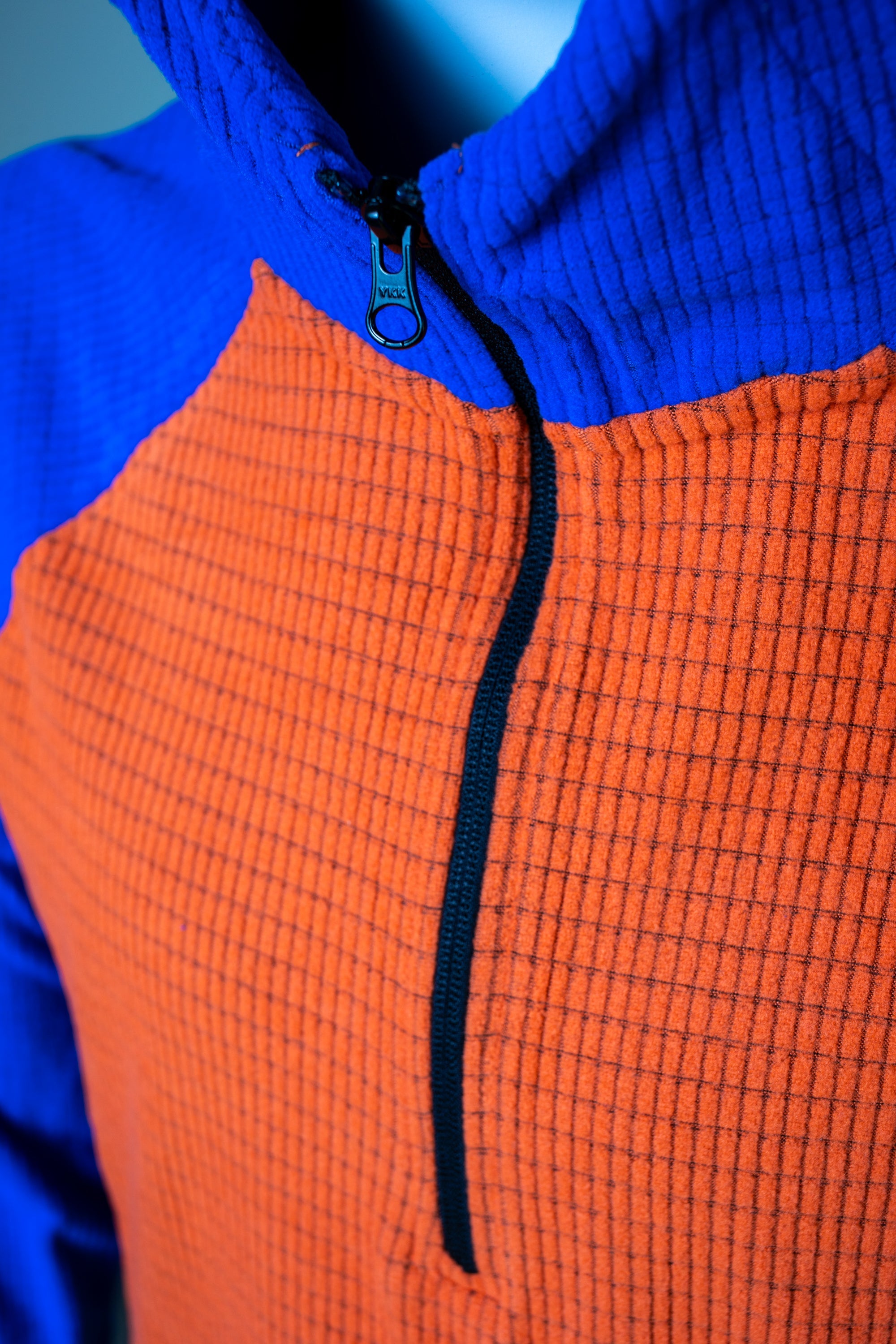 Bluebird Grid Fleece Pullover