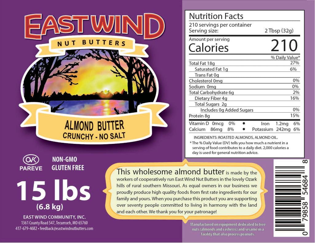 Almond Butter- 2 Ingredients