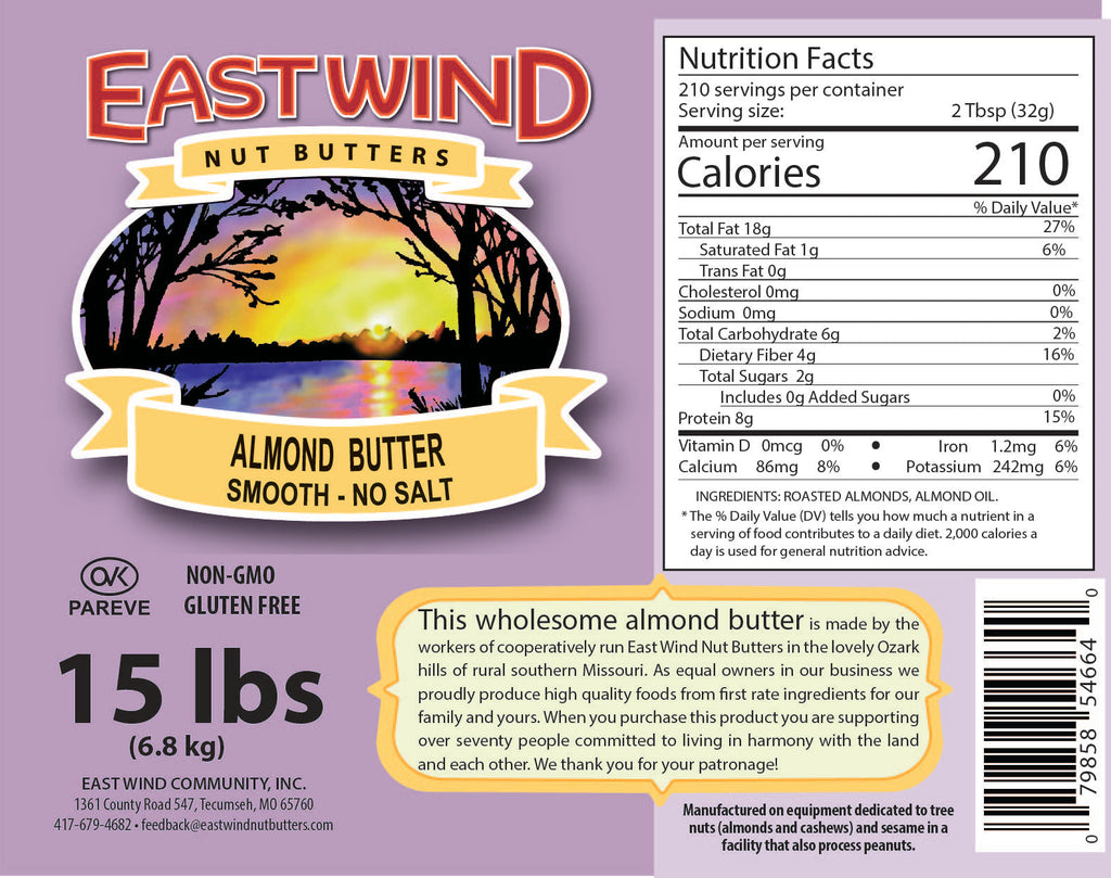 Almond Butter- 2 Ingredients