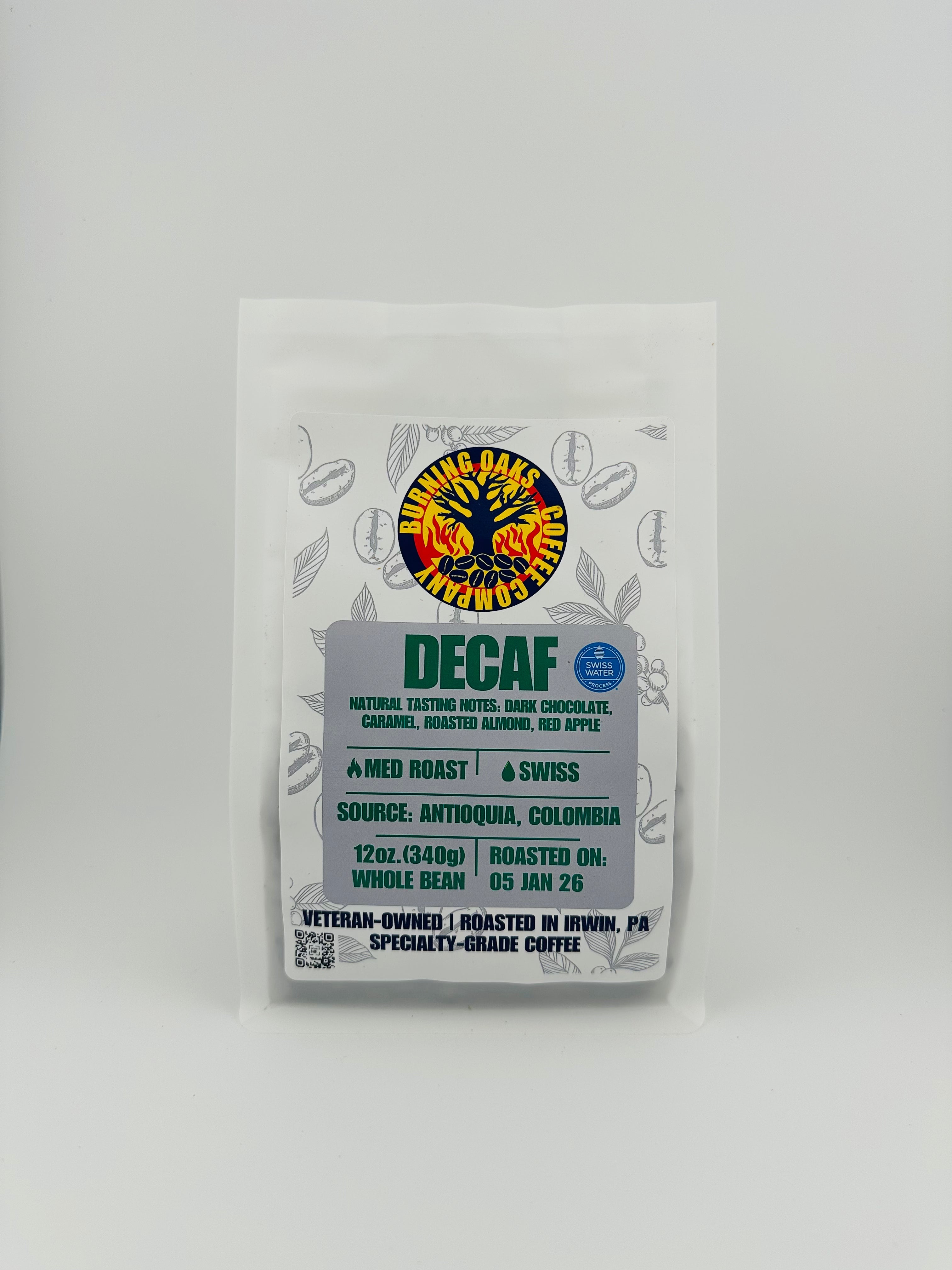 Decaf Specialty-grade Coffee Beans (Colombia)