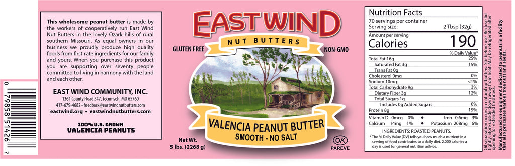 Valencia Peanut Butter- 2 Ingredients or less