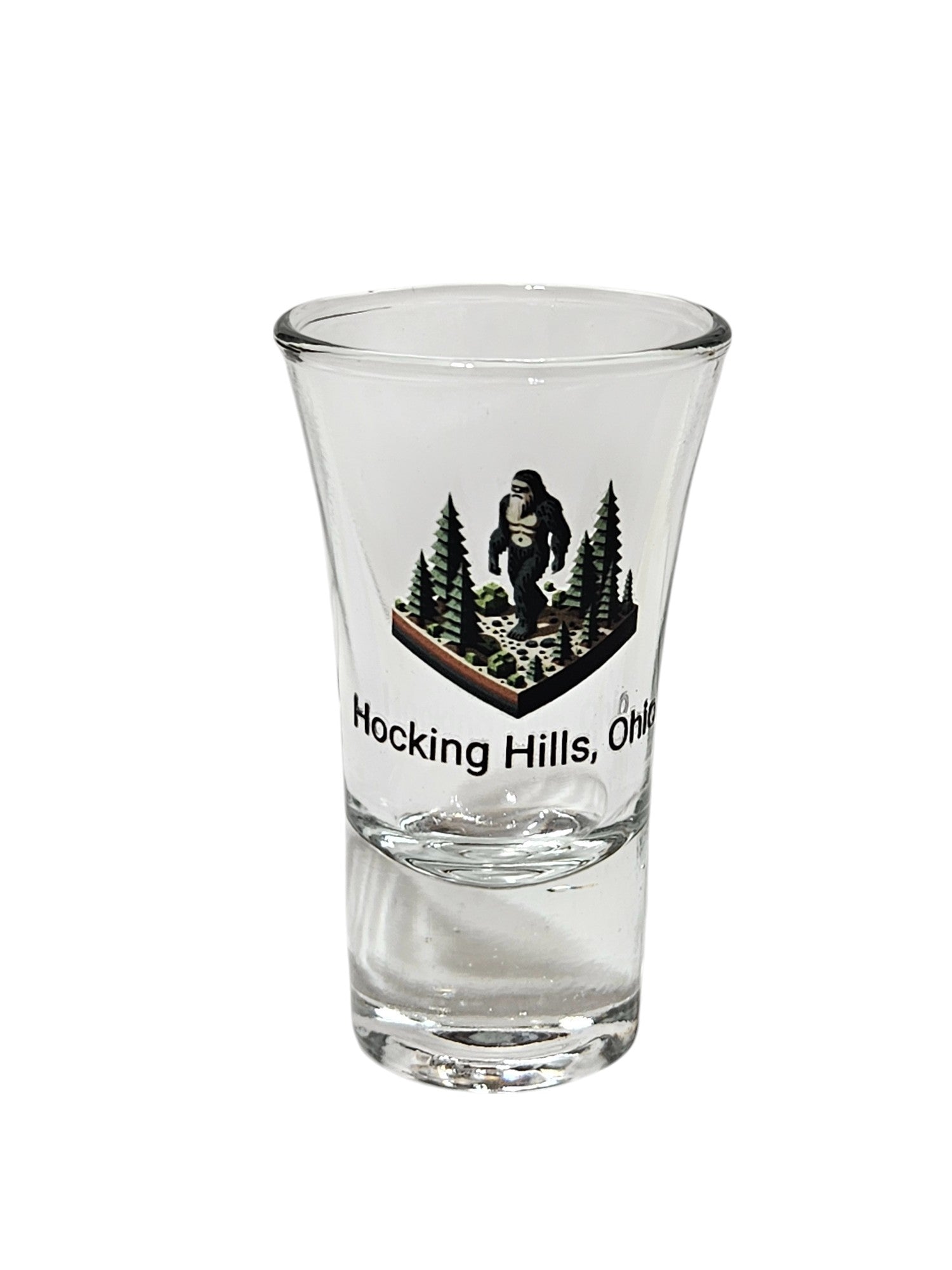 Hocking Hills Bigfoot Shot Glass