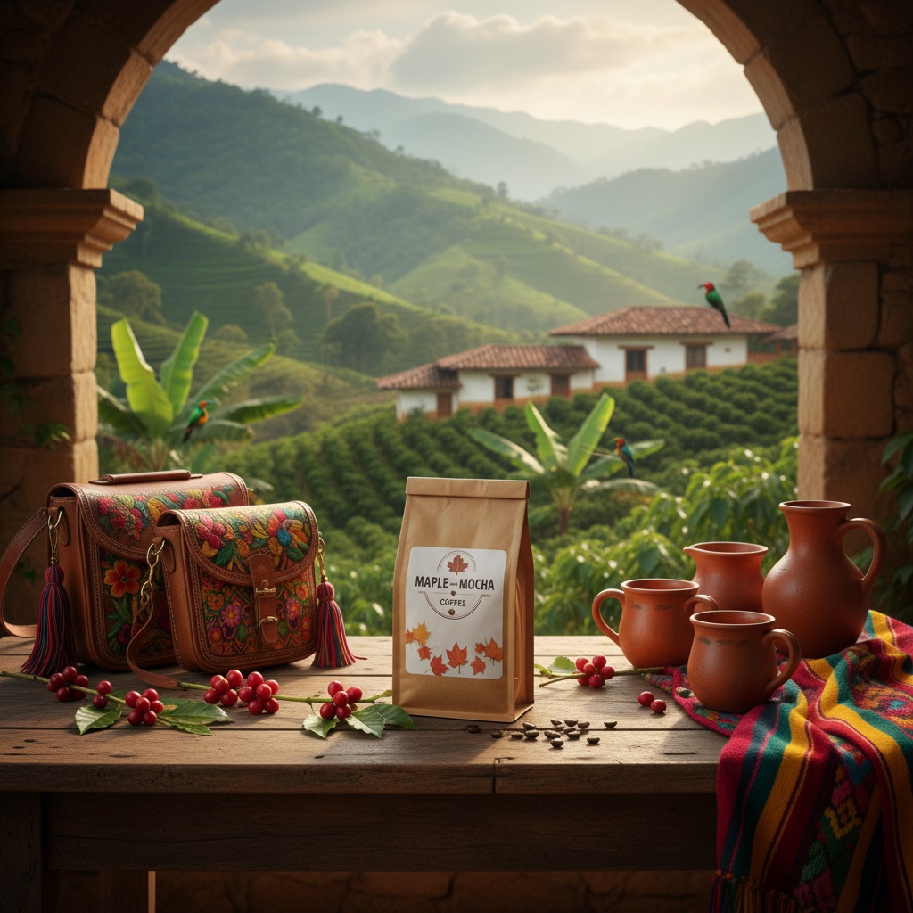 Natural Organic Colombia 'Mesa de los Santos' Coffee