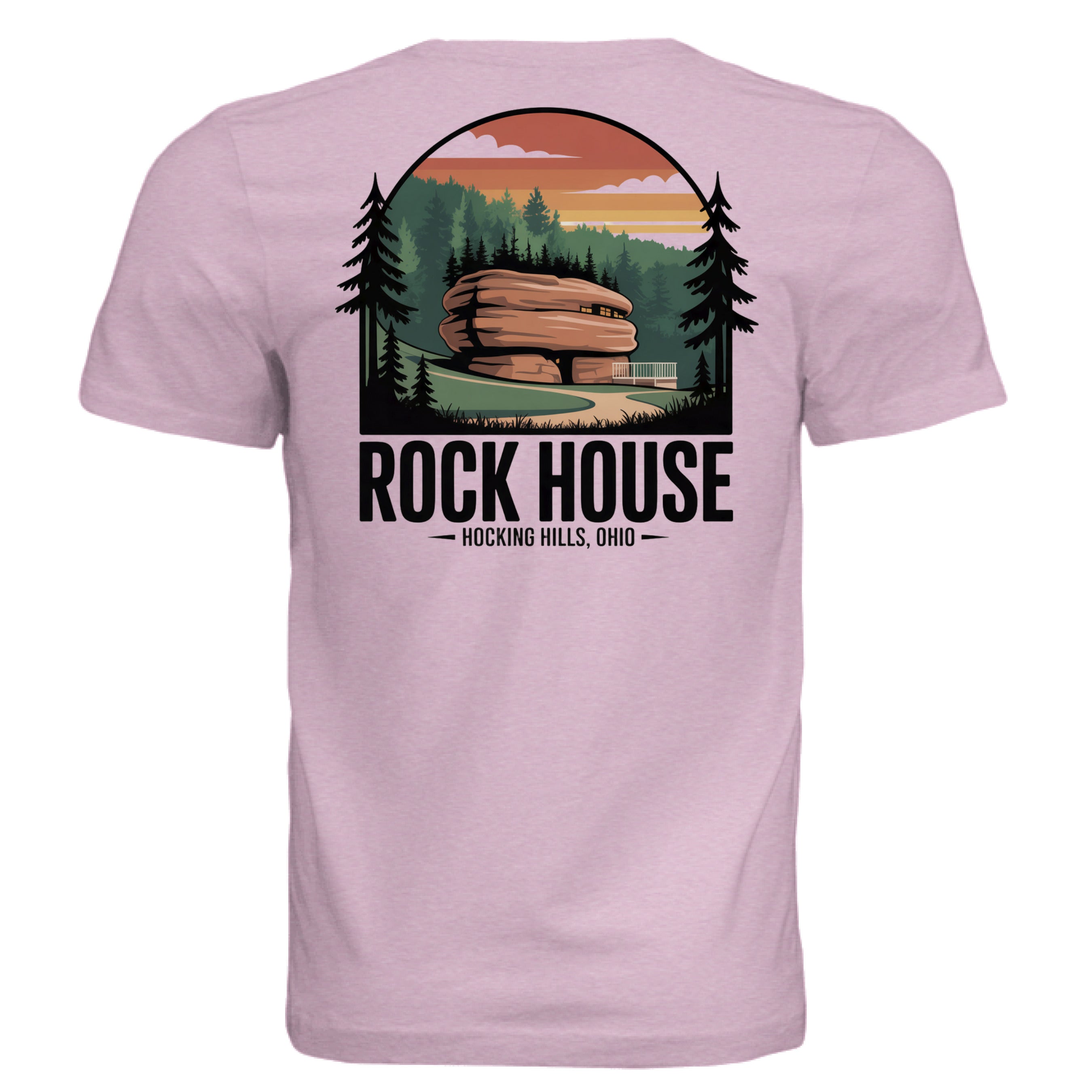 Lilac Triblend - BACK