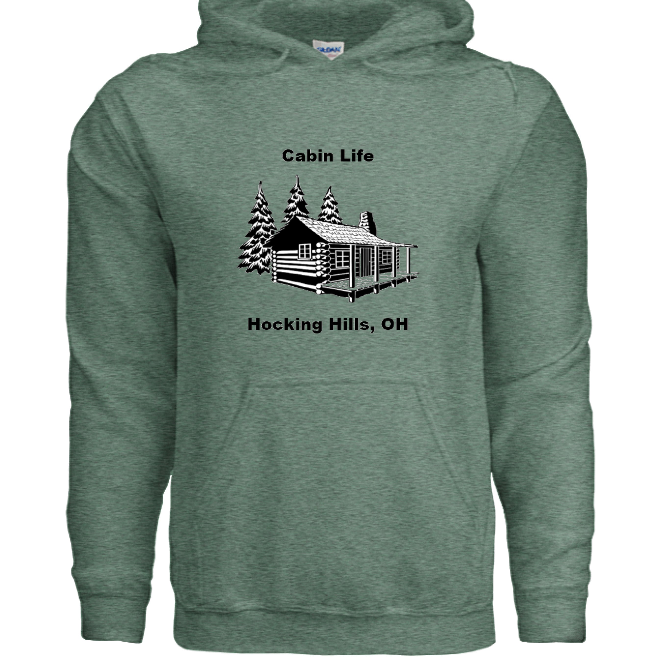 Heather Sport Dark Green - FRONT