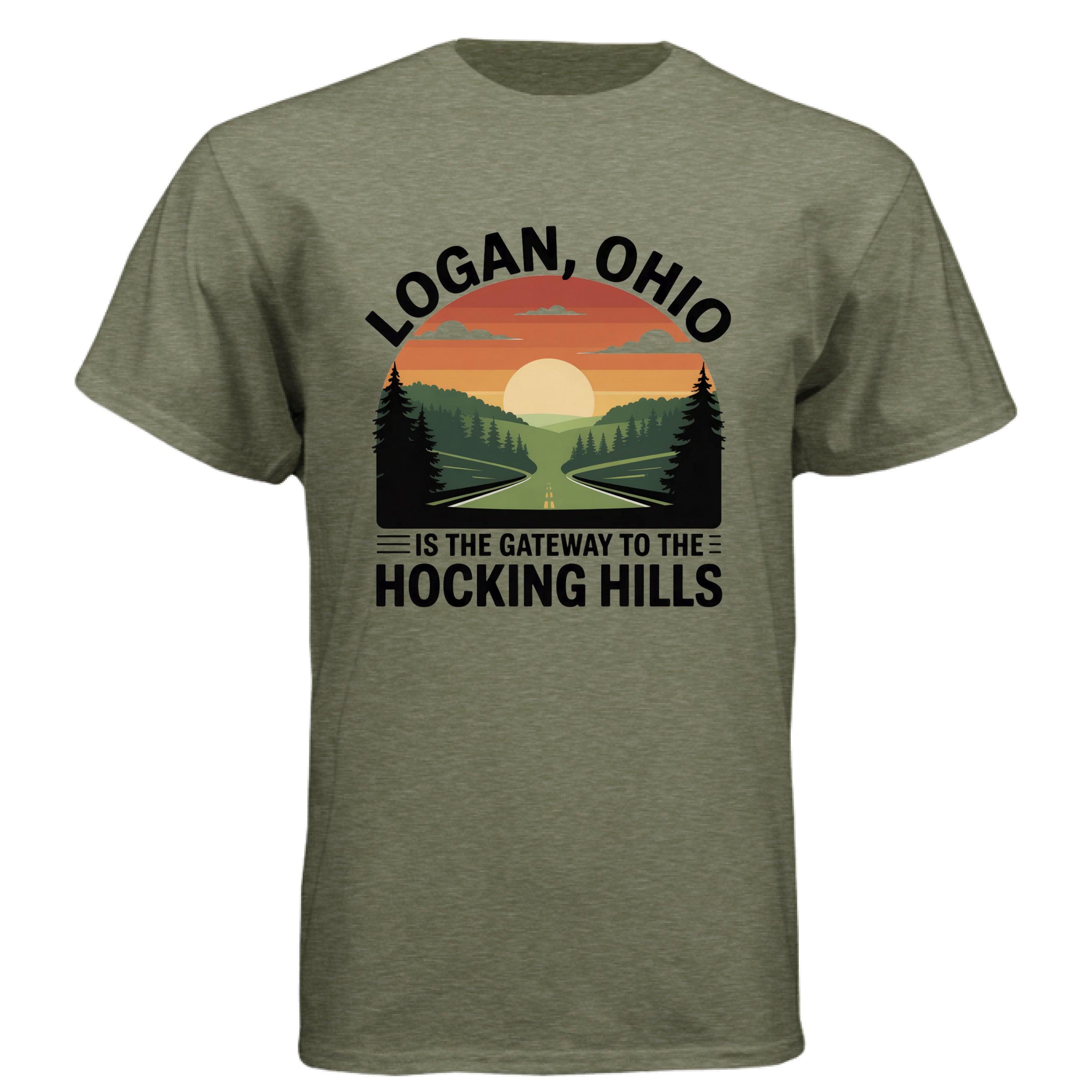 MILITARY GREEN - FRONT