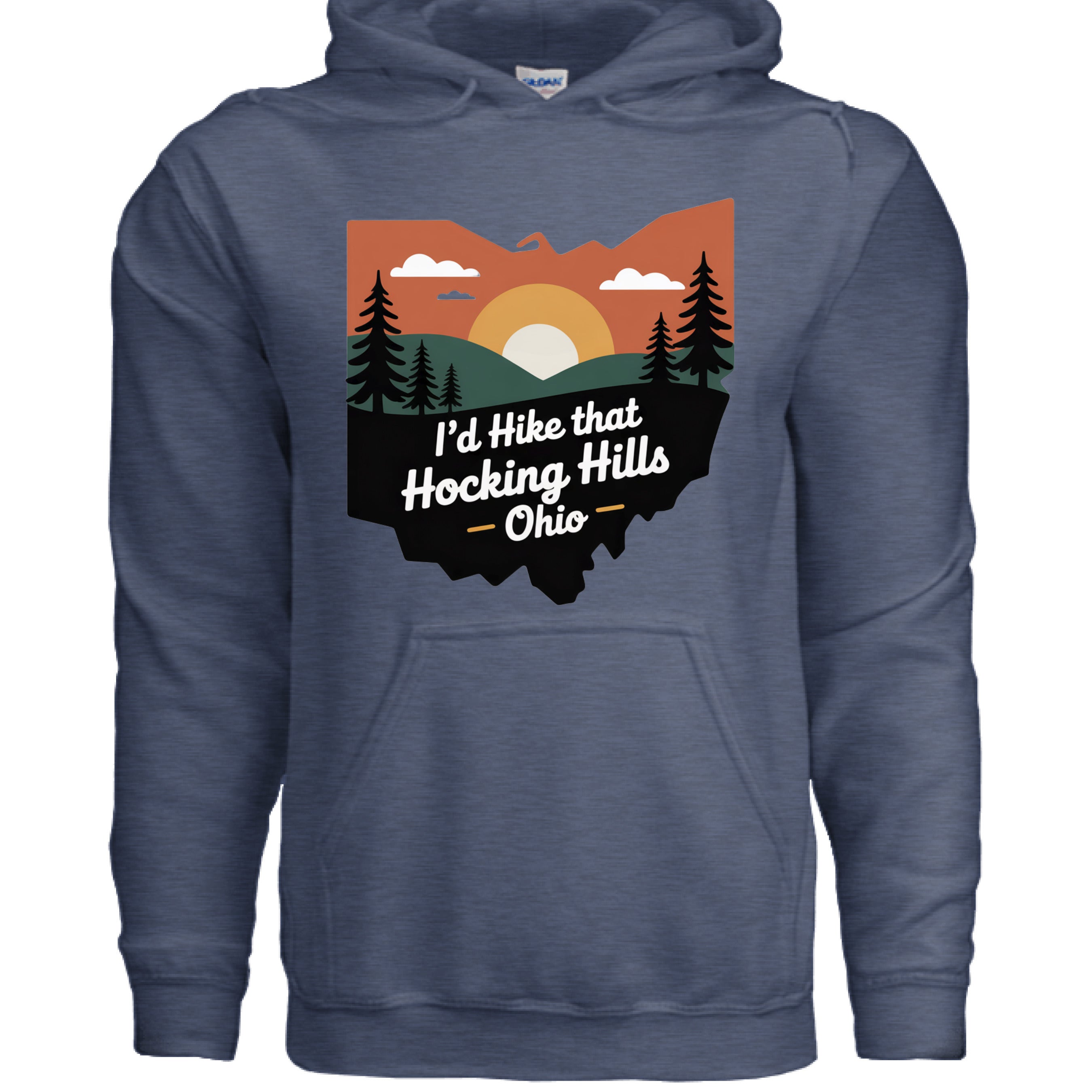 Heather Sport Dark Navy - FRONT