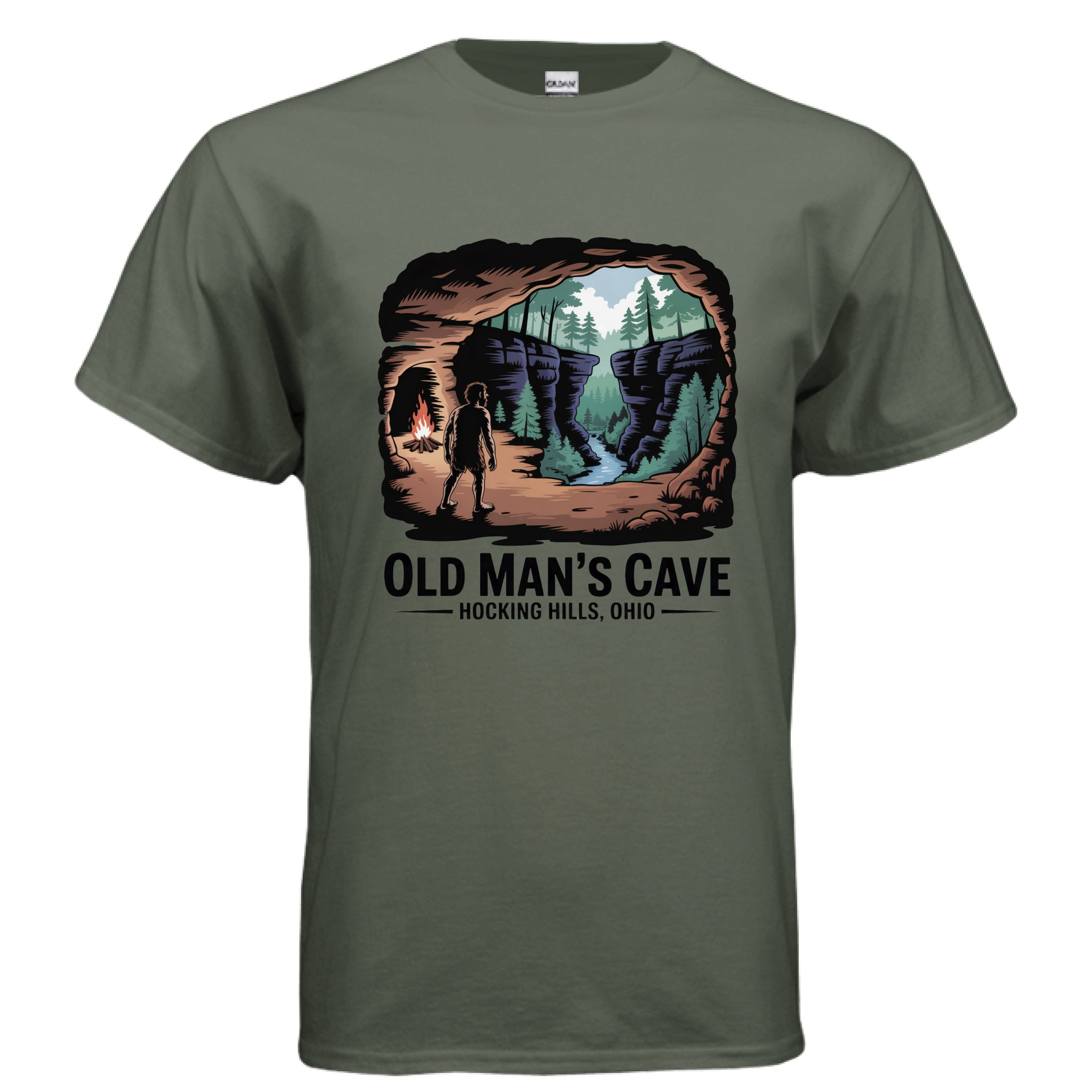 MILITARY GREEN - FRONT