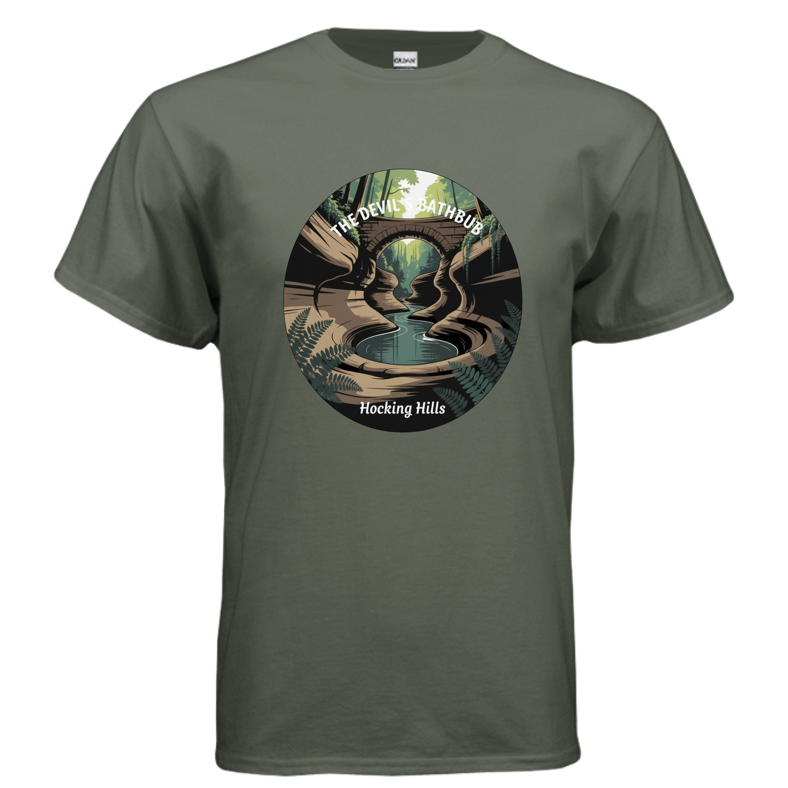 MILITARY GREEN - FRONT