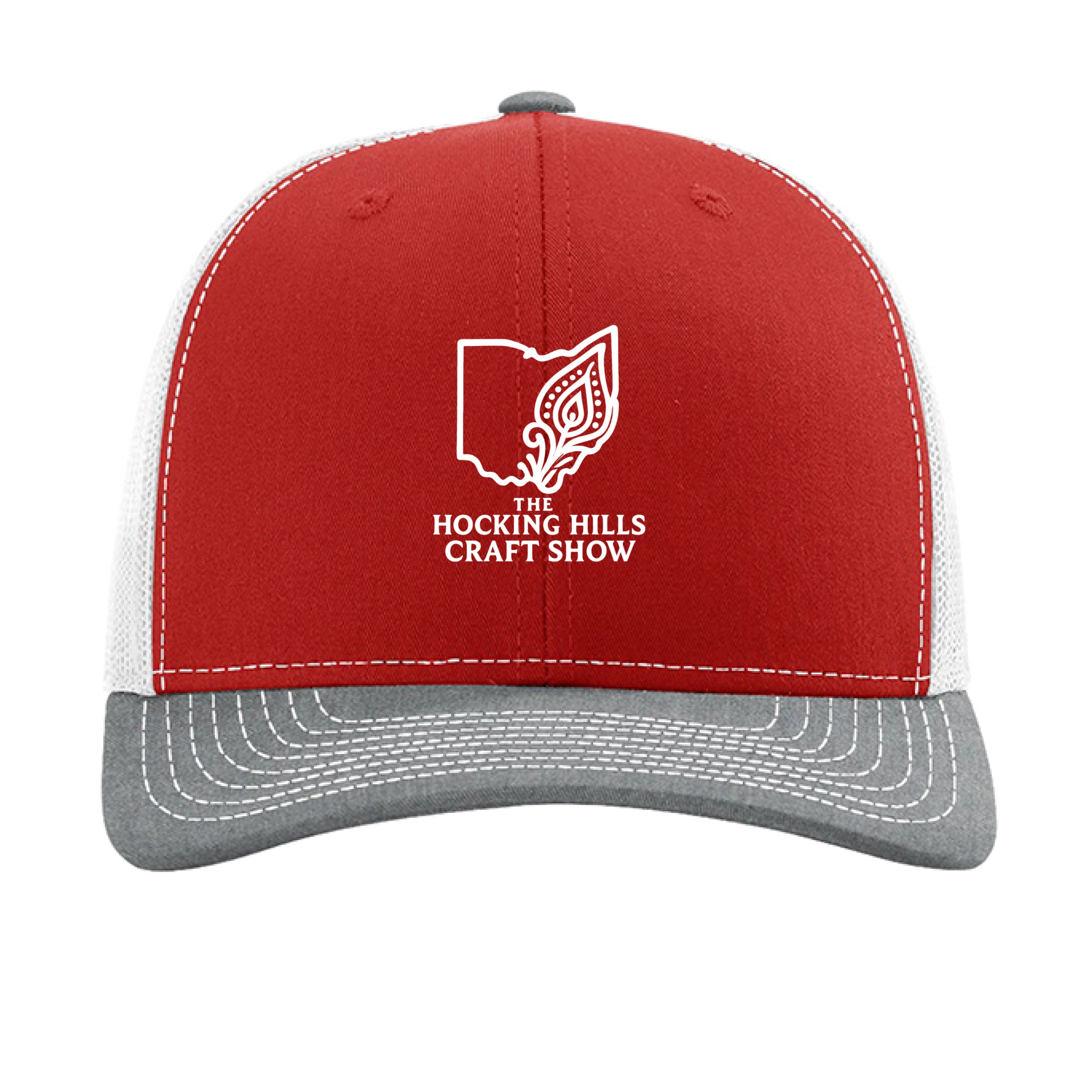 Red/ White/ Heather Grey - FRONT