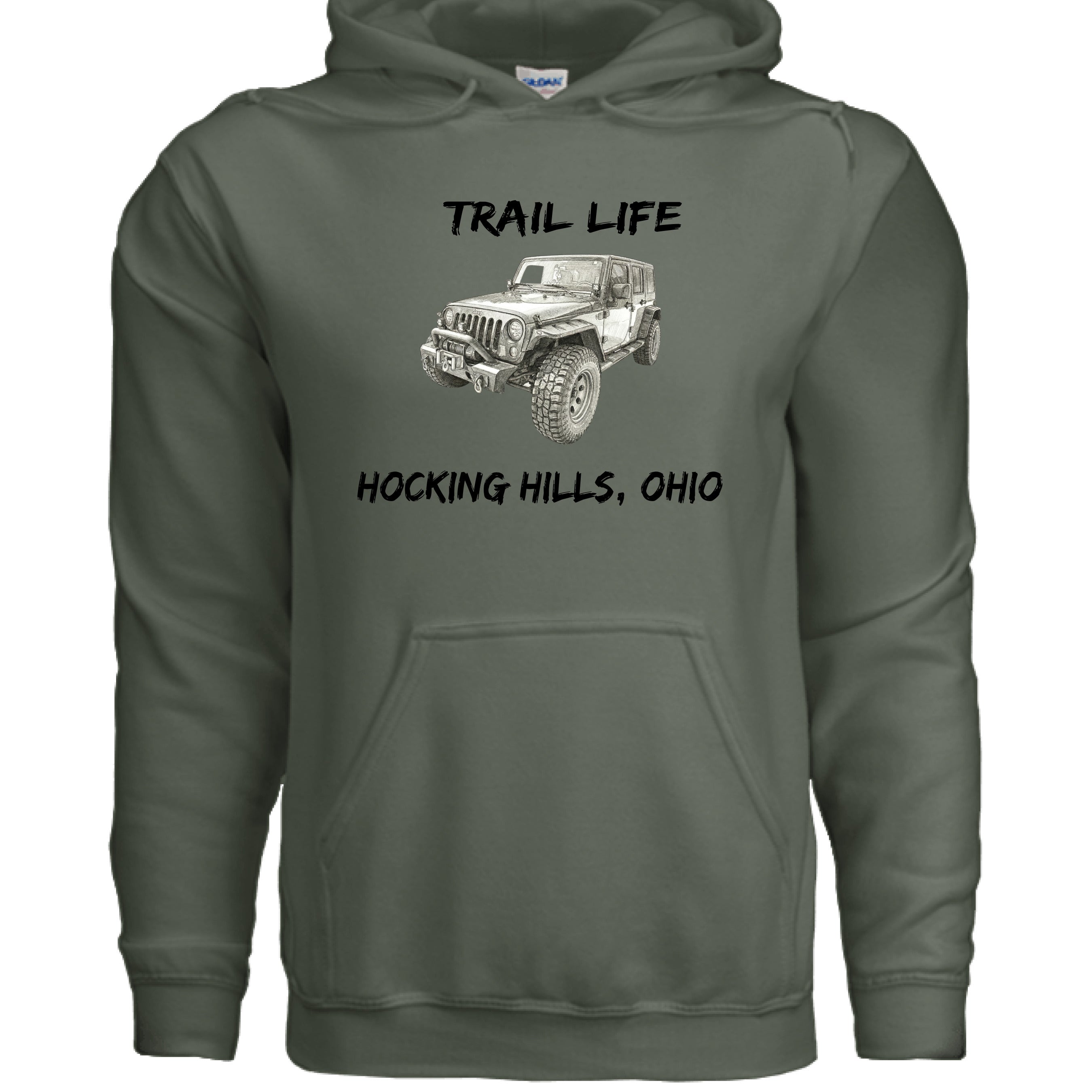 MILITARY GREEN - FRONT