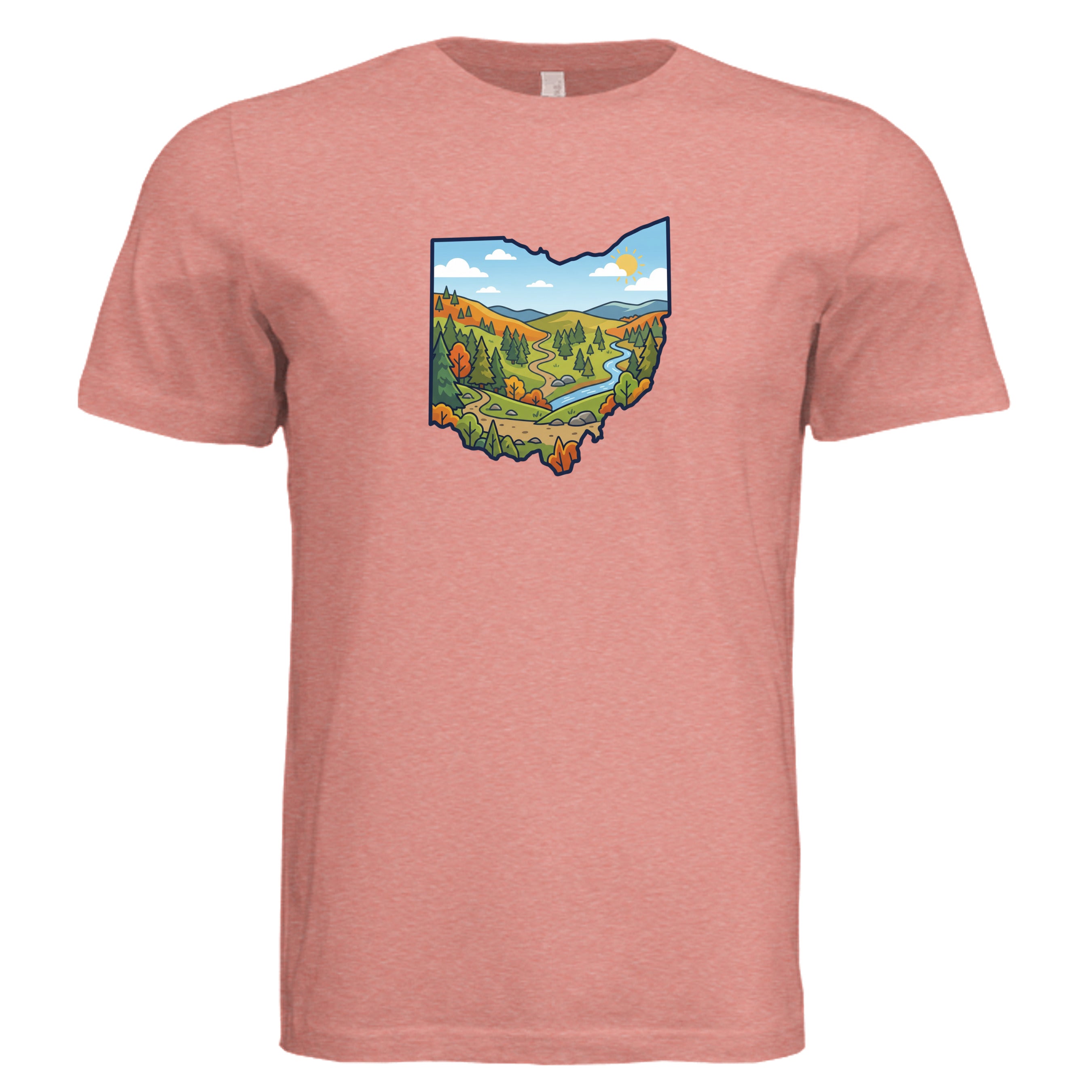 Sunset Triblend - 3413C - FRONT