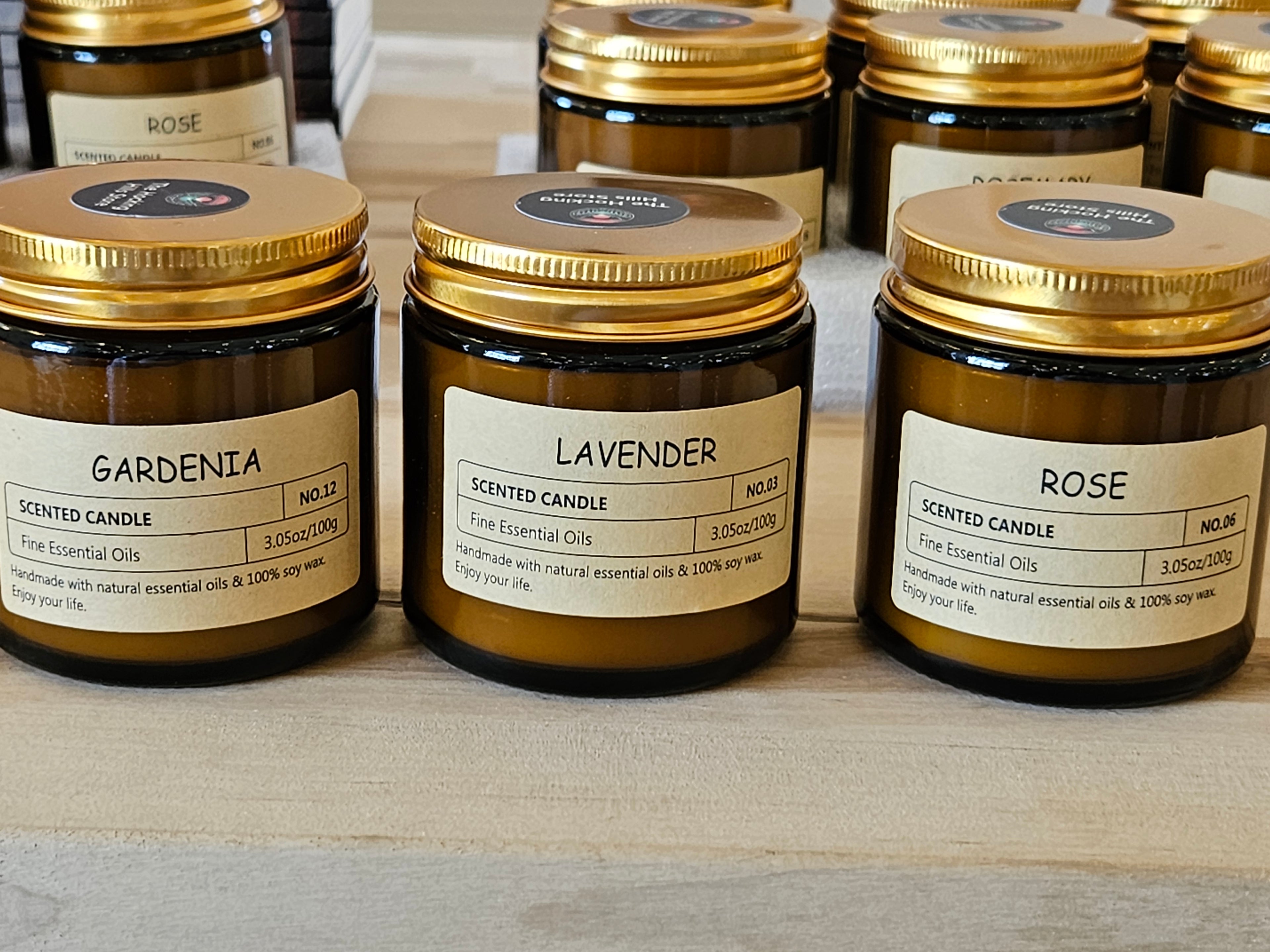 Scented Candles made from essential oils