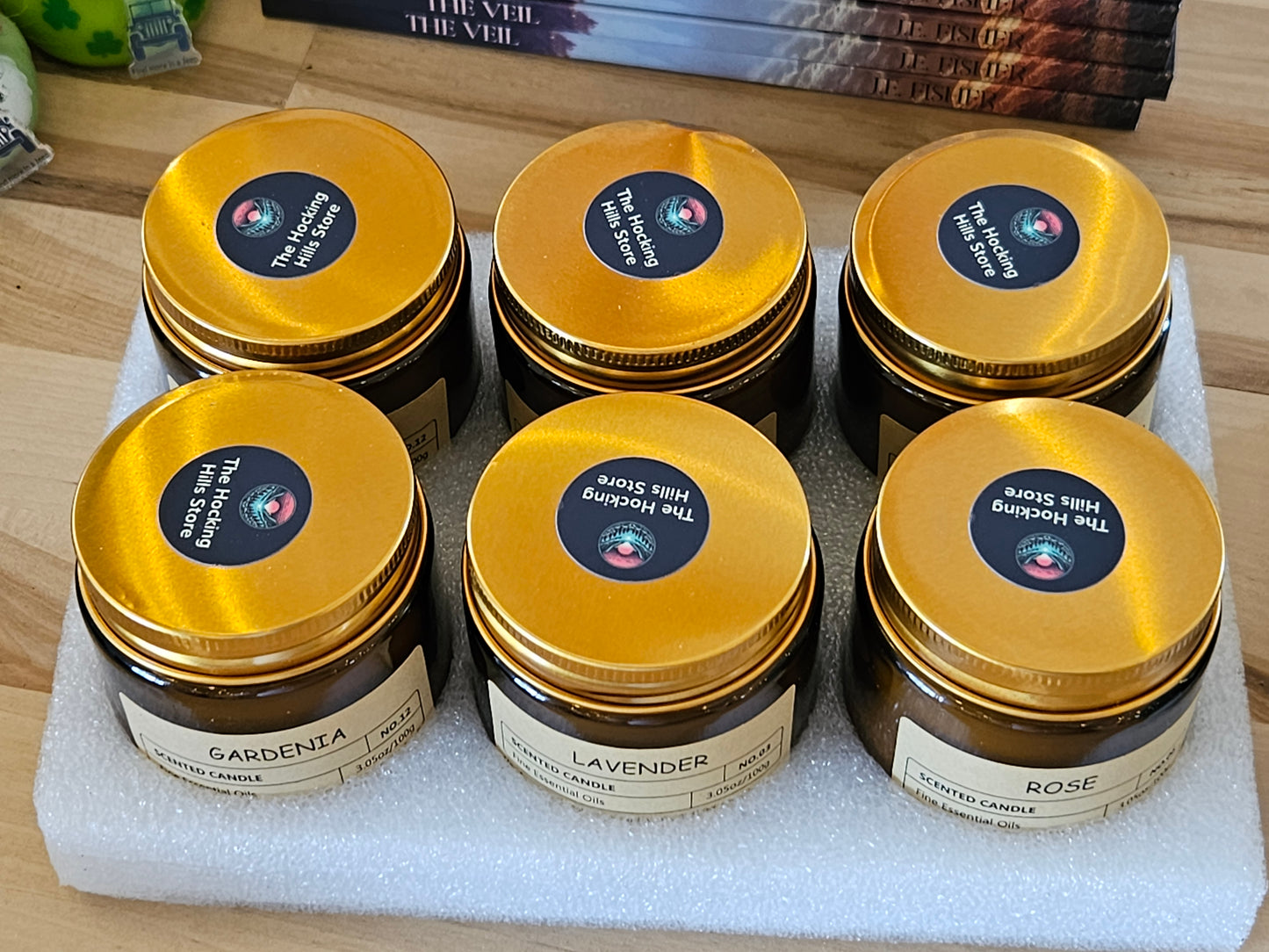 Scented Candles made from essential oils