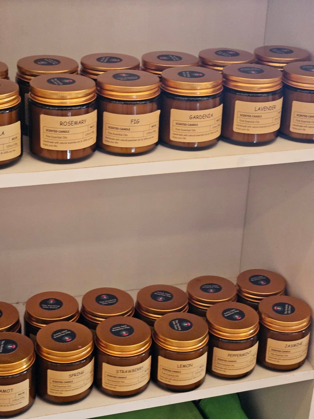 Scented Candles made from essential oils