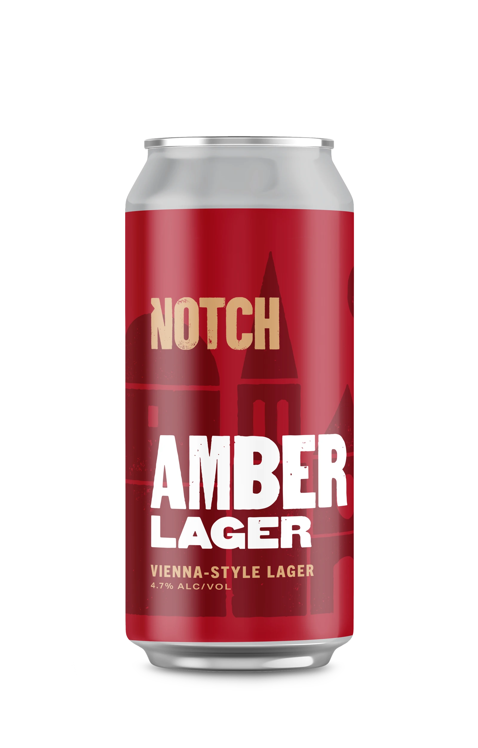 The Hocking Hills Store Amber Lager can, Vienna-style, 4.7% ABV, with notes of toast, caramel, and pepper.