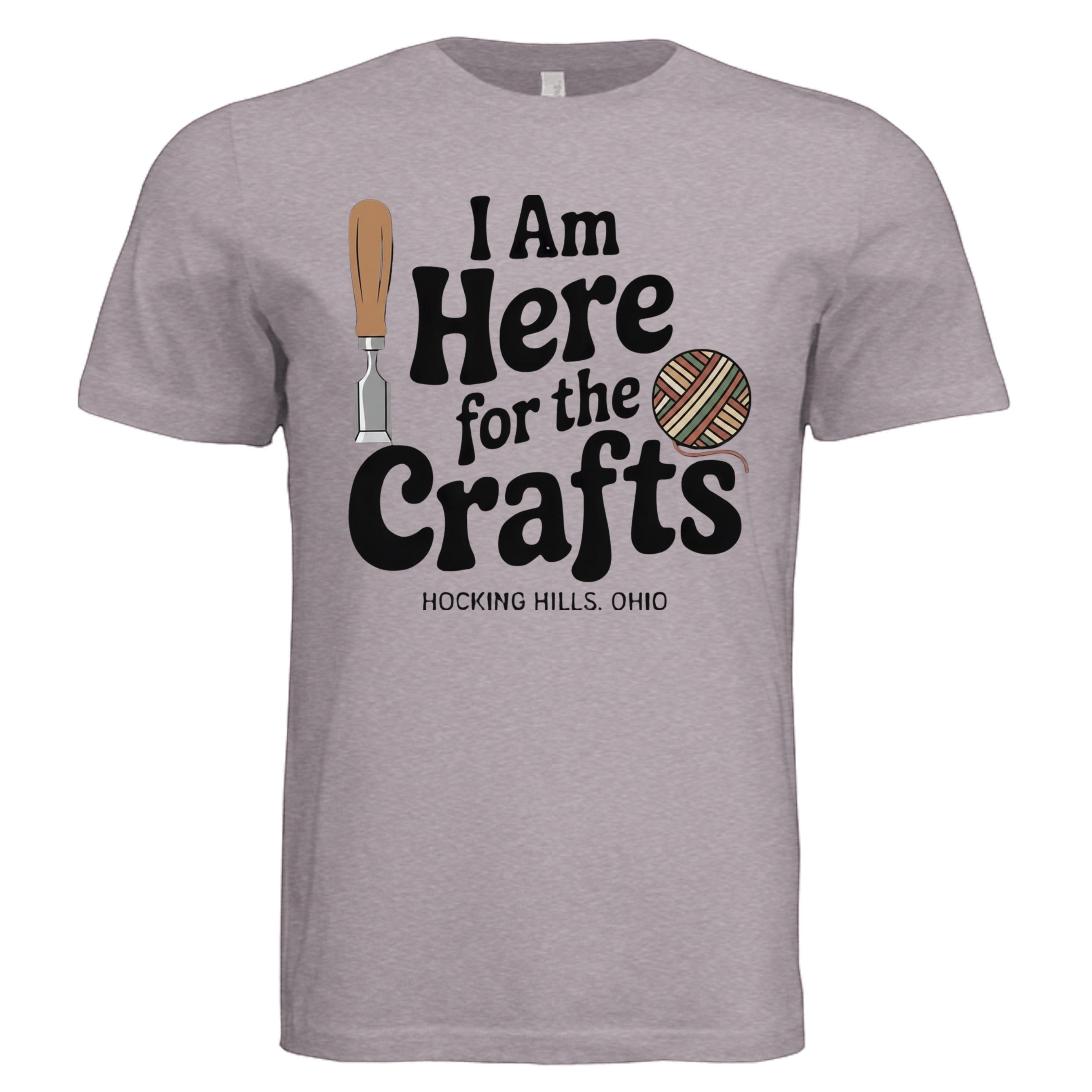 The Hocking Hills Store grey triblend t-shirt with