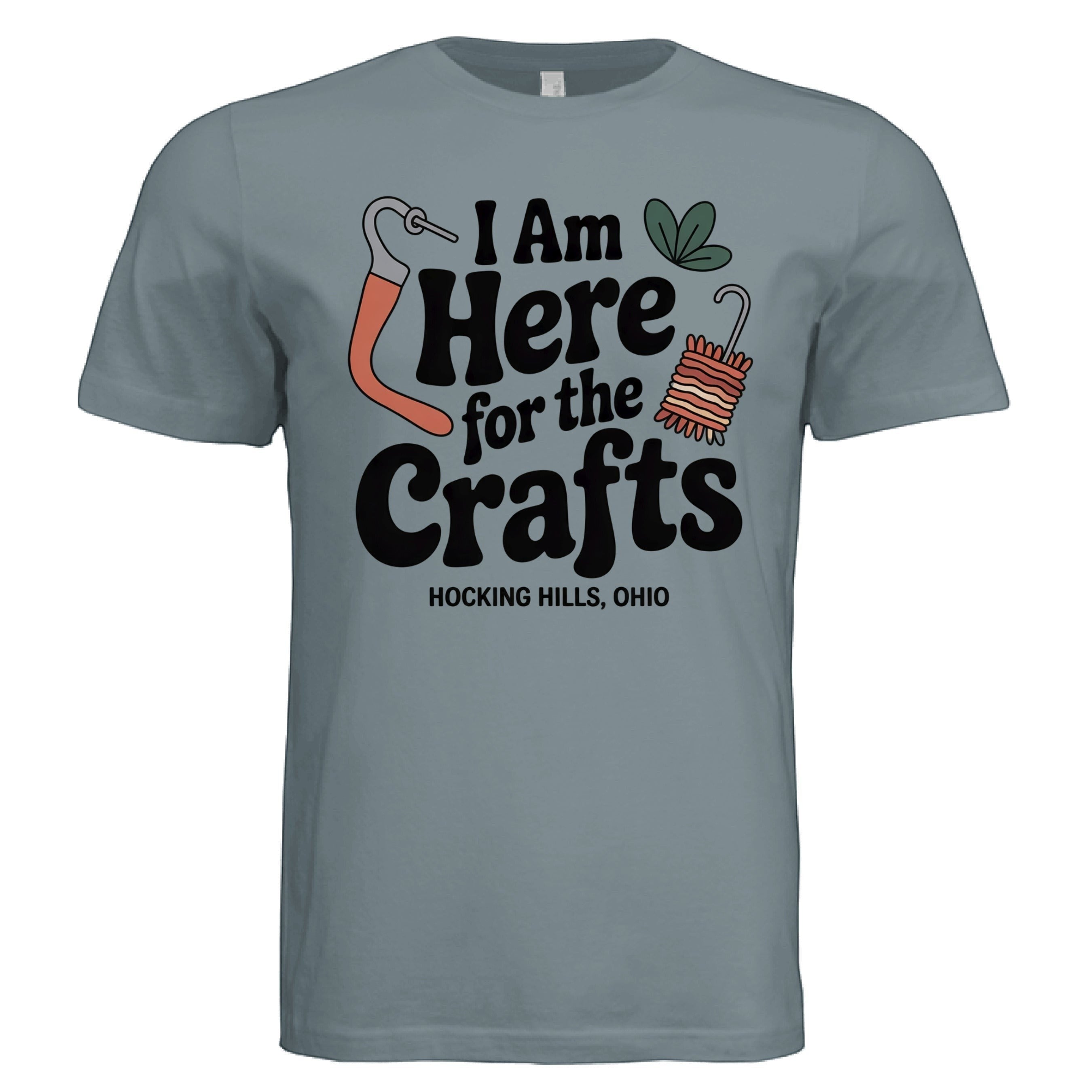 The Hocking Hills Store grey triblend t-shirt with