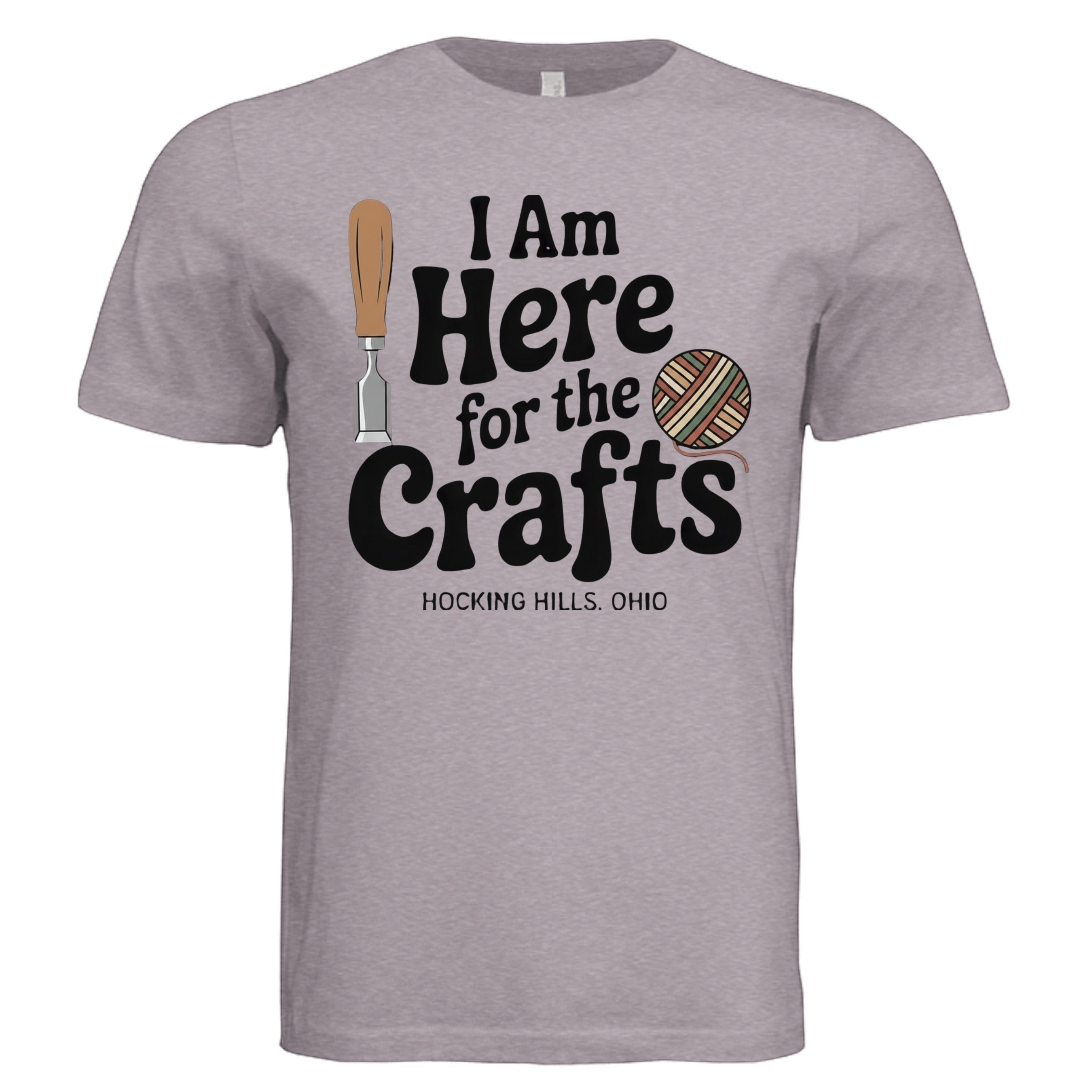 The Hocking Hills Store grey triblend t-shirt with