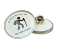 The Hocking Hills Store Hocking Hills State Park collector pin with hiker graphic and "find your journey" text.