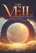 The Veil: A Journey to the Other Side book cover by J.E. Fisher, featuring a mystical portal.